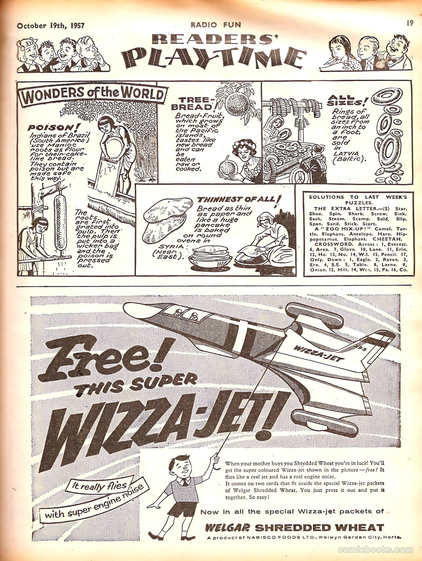 Radio Fun #993 (1957) — page 19 of 20