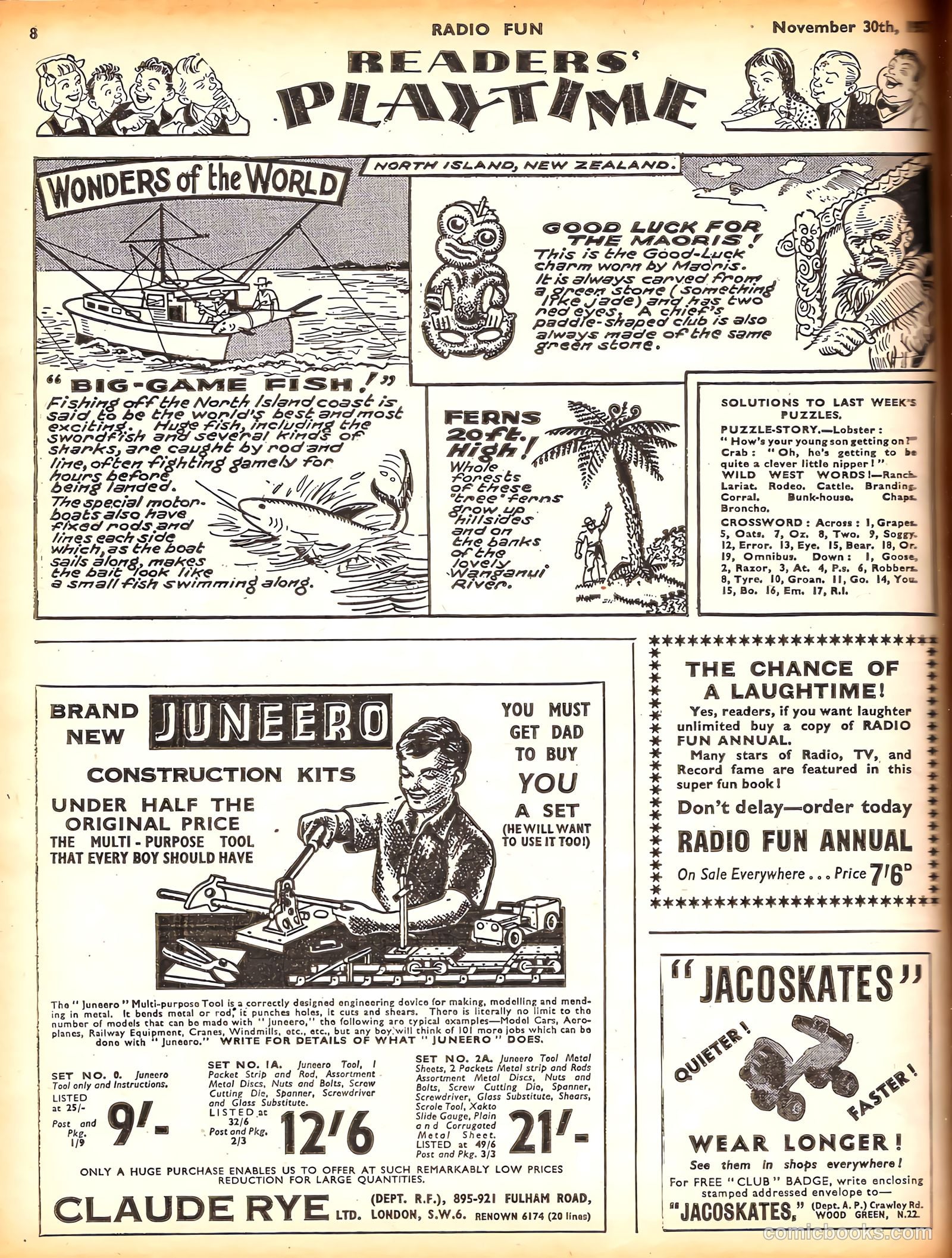 Radio Fun #999 (1957) — page 8 of 20