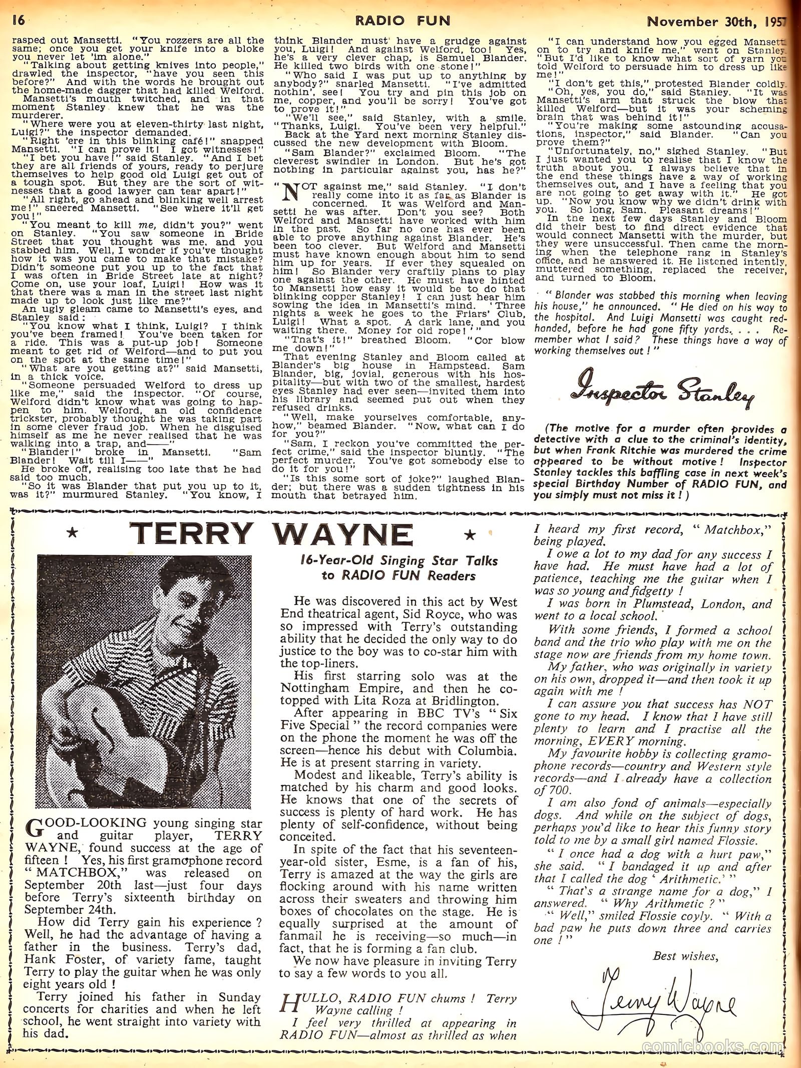 Radio Fun #999 (1957) — page 16 of 20