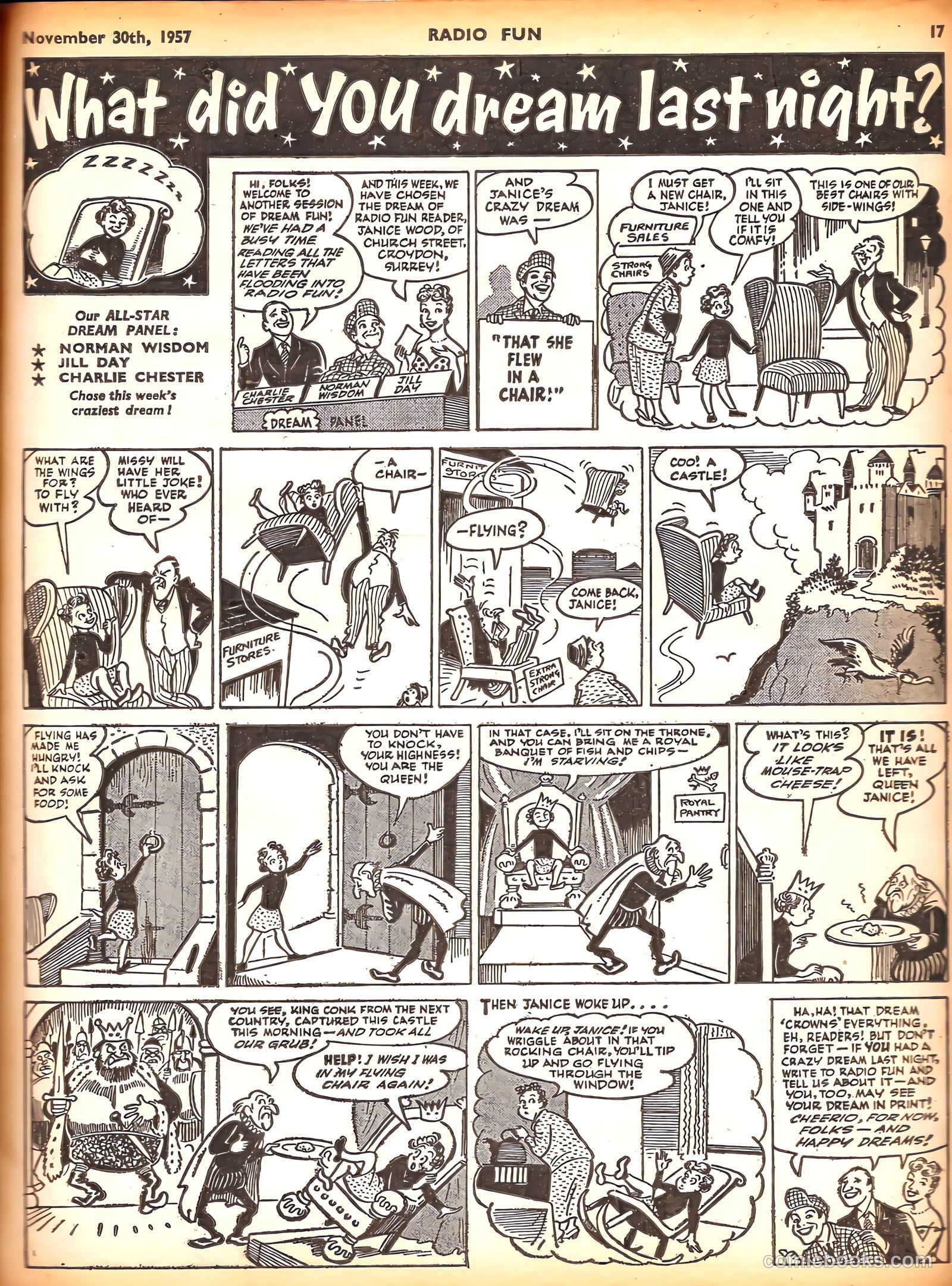 Radio Fun #999 (1957) — page 17 of 20