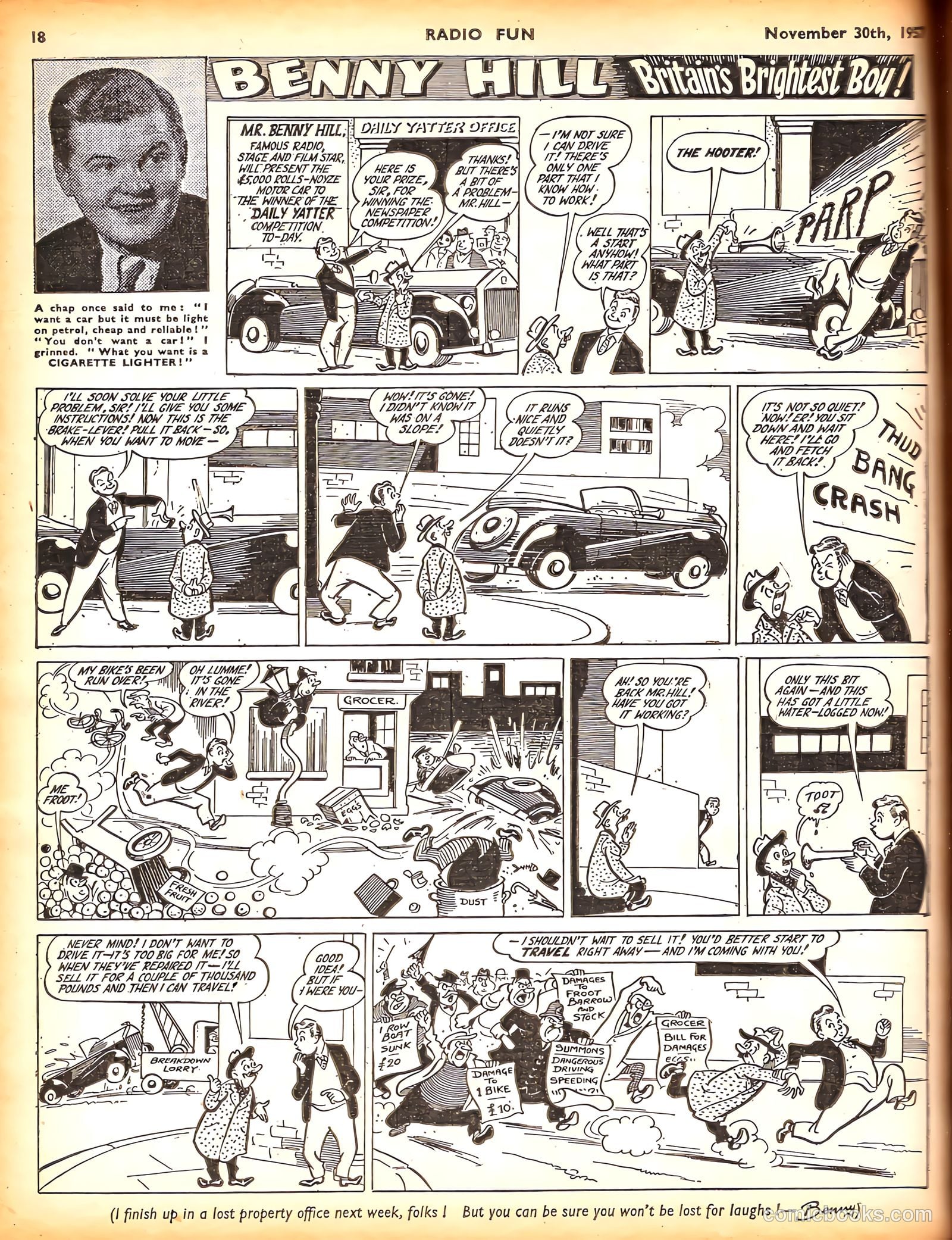 Radio Fun #999 (1957) — page 18 of 20