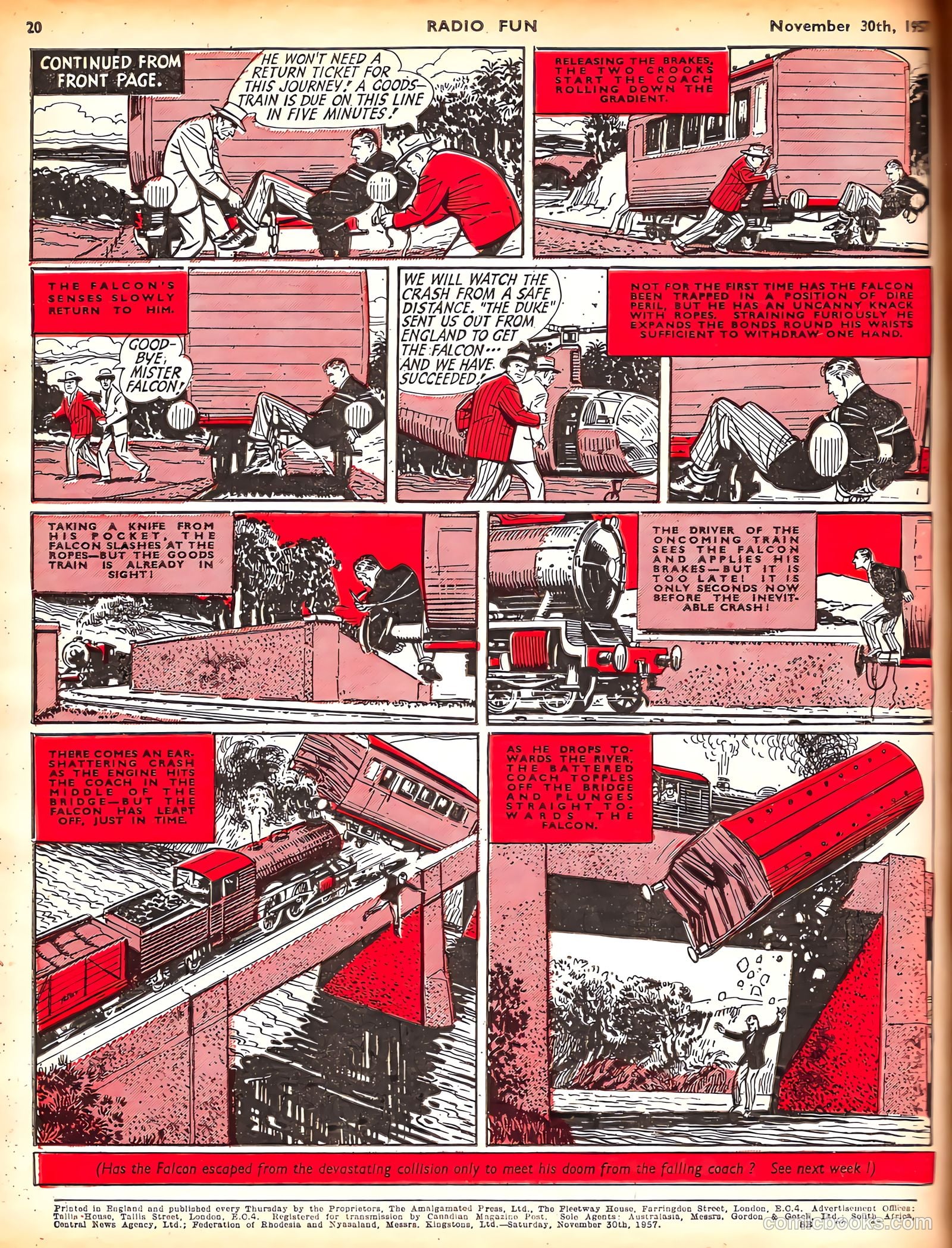 Radio Fun #999 (1957) — page 20 of 20