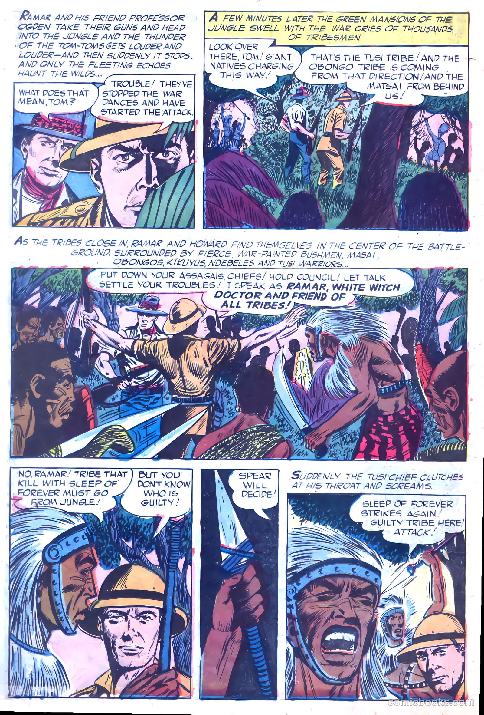 Ramar of the Jungle #1 (1959) — page 23 of 36