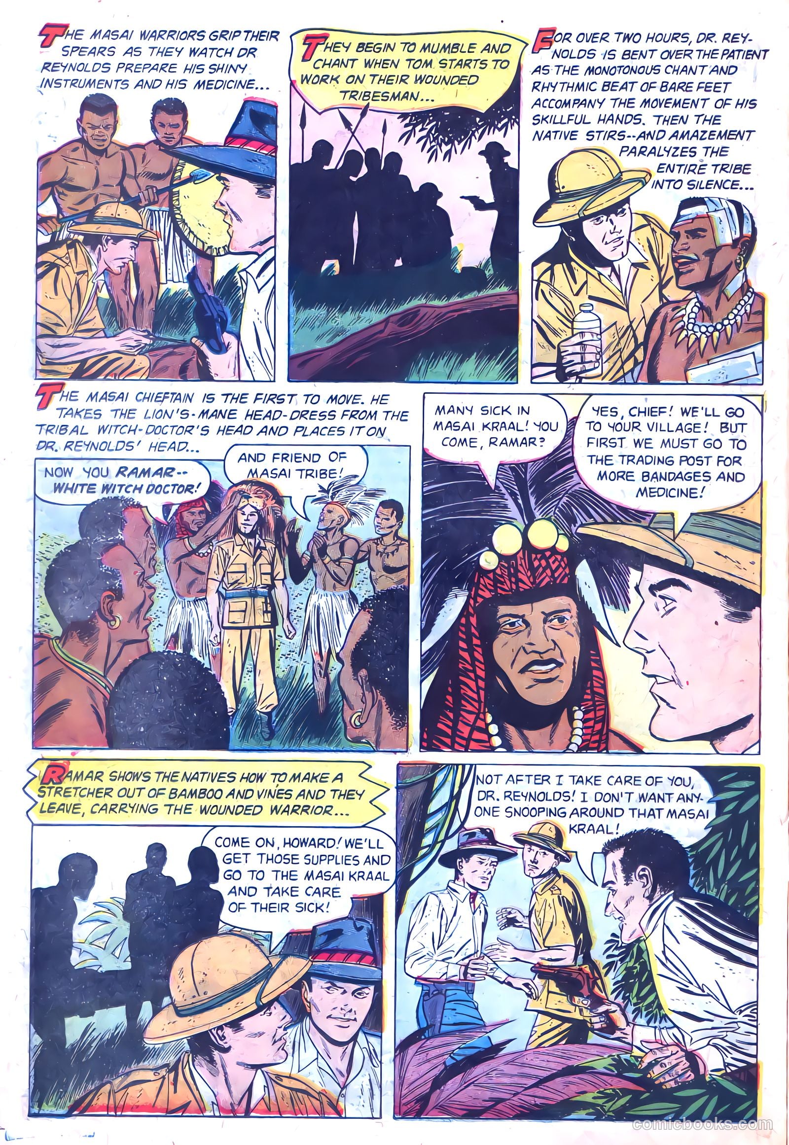 Ramar of the Jungle #1 (1959) — page 36 of 36