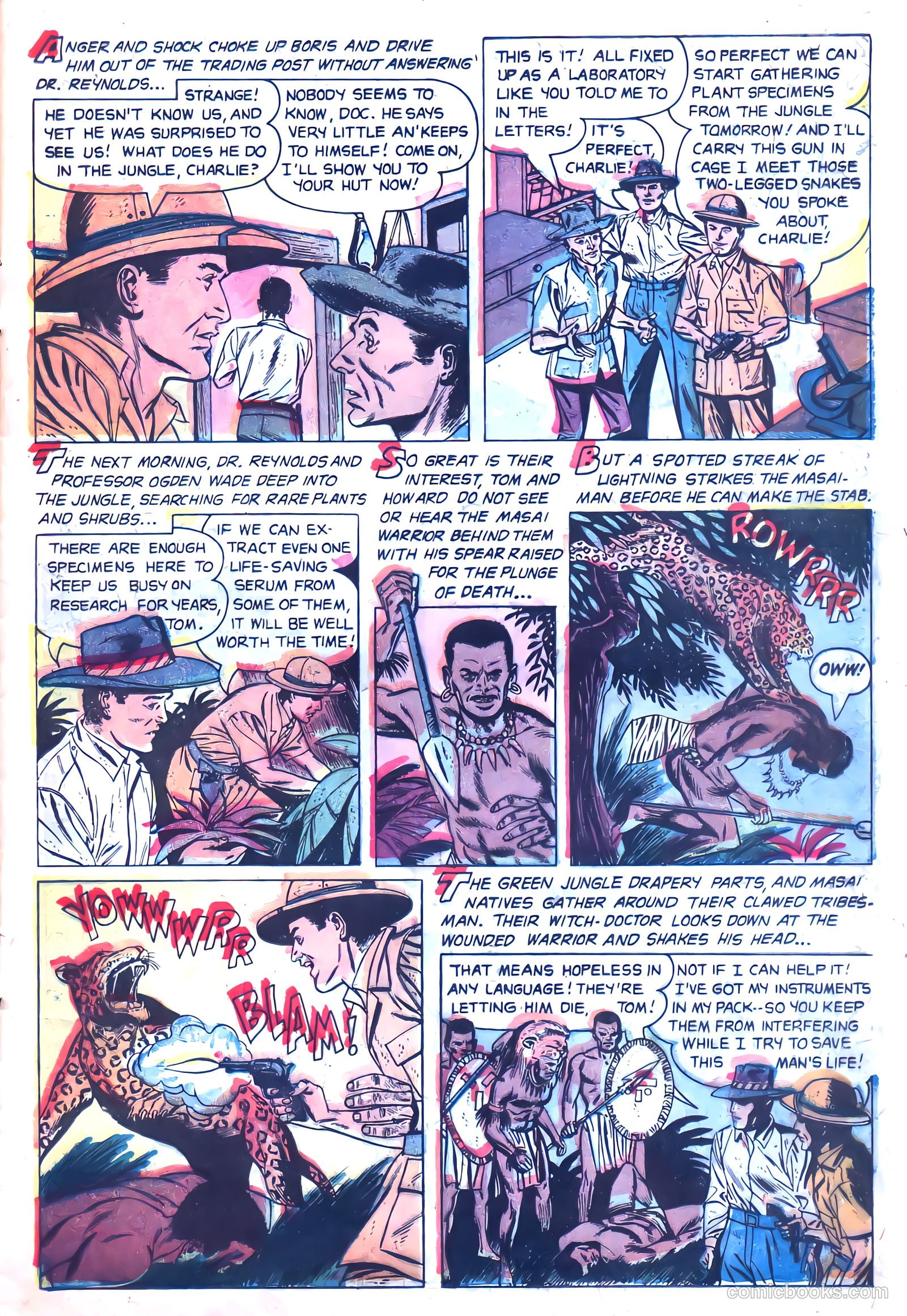 Ramar of the Jungle #1 (1954) — page 15 of 36