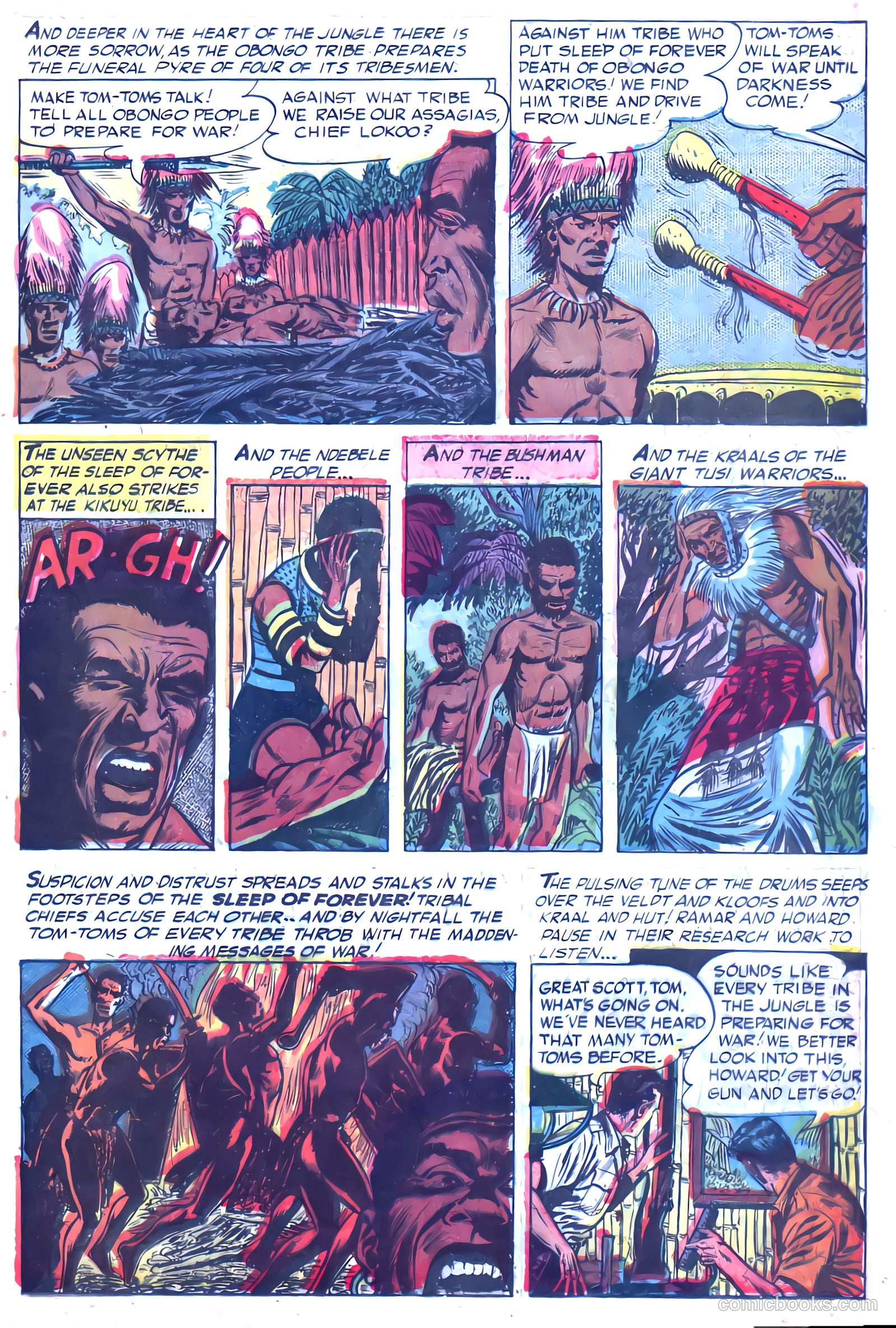 Ramar of the Jungle #1 (1954) — page 22 of 36