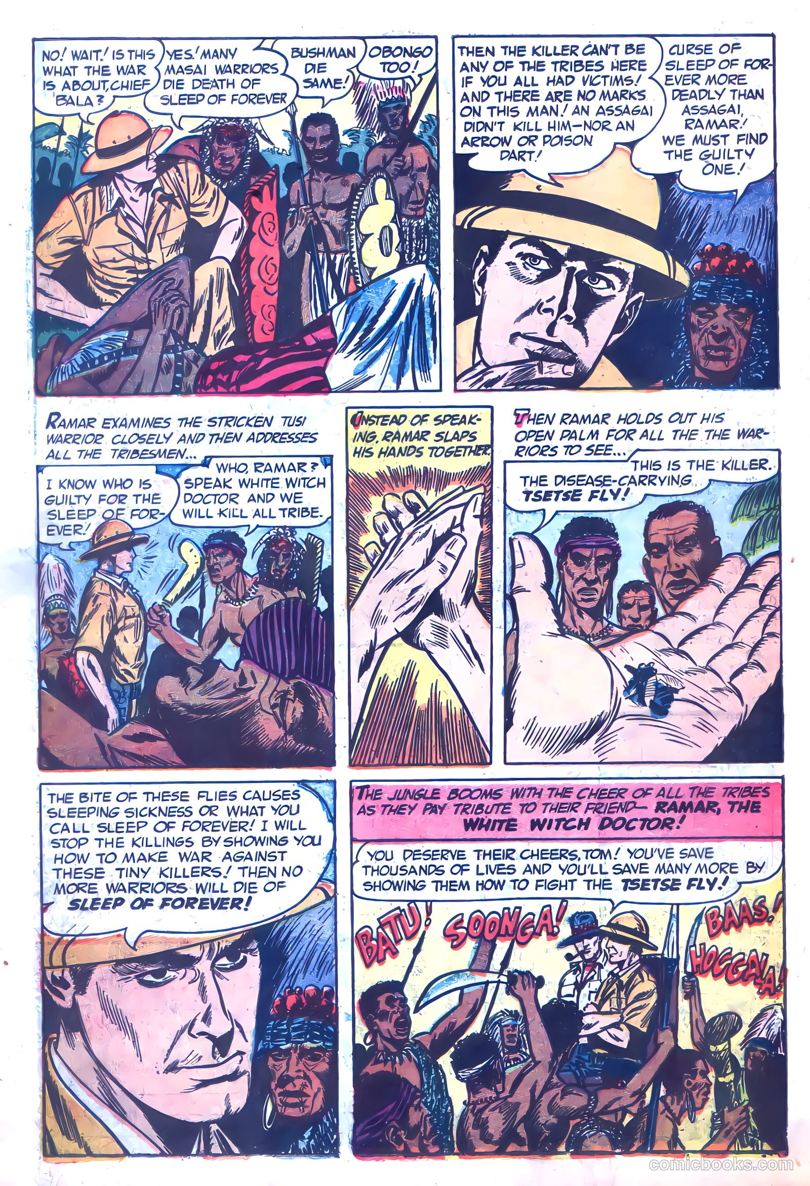 Ramar of the Jungle #1 (1954) — page 25 of 36