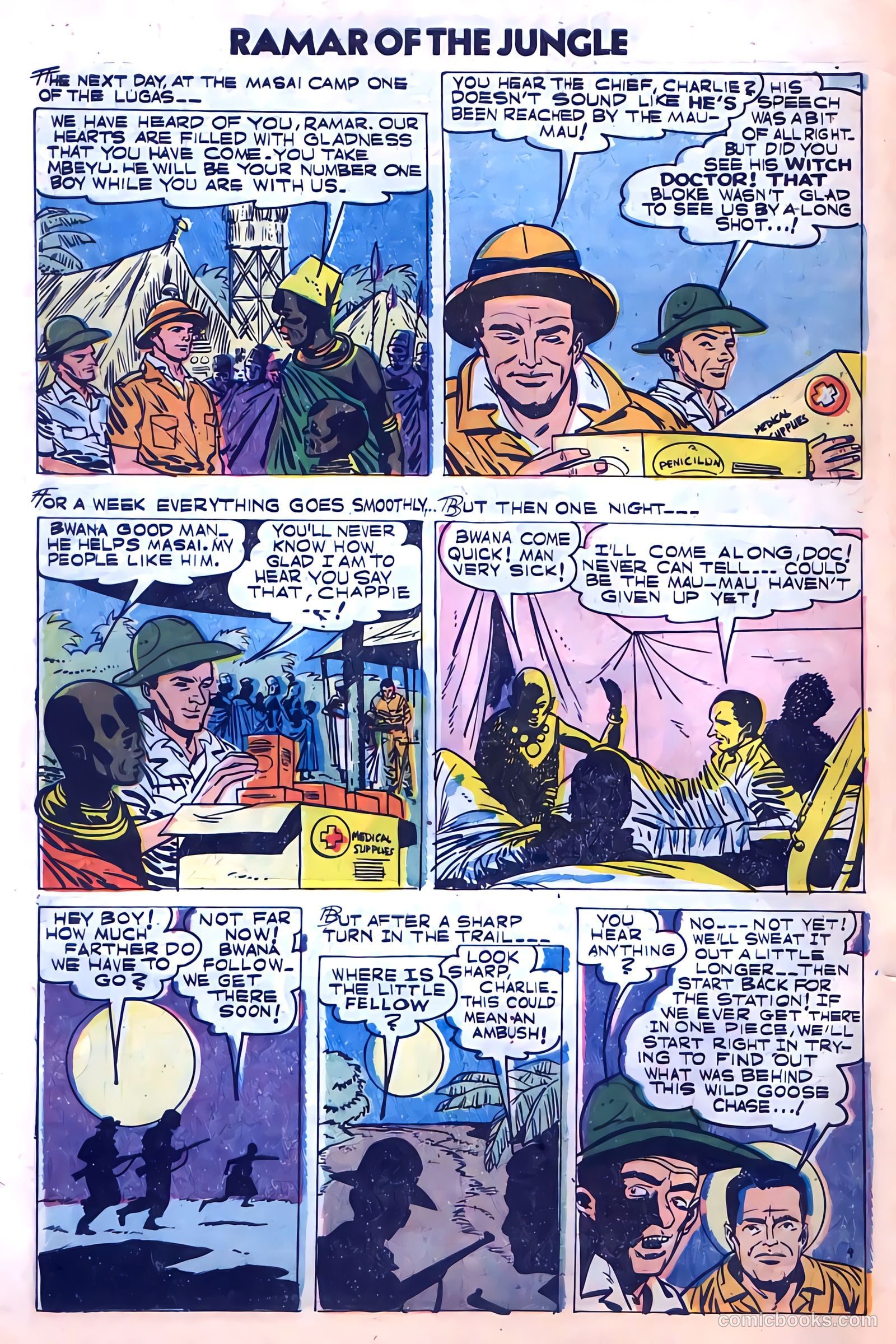 Ramar of the Jungle #2 (1955) — page 6 of 36