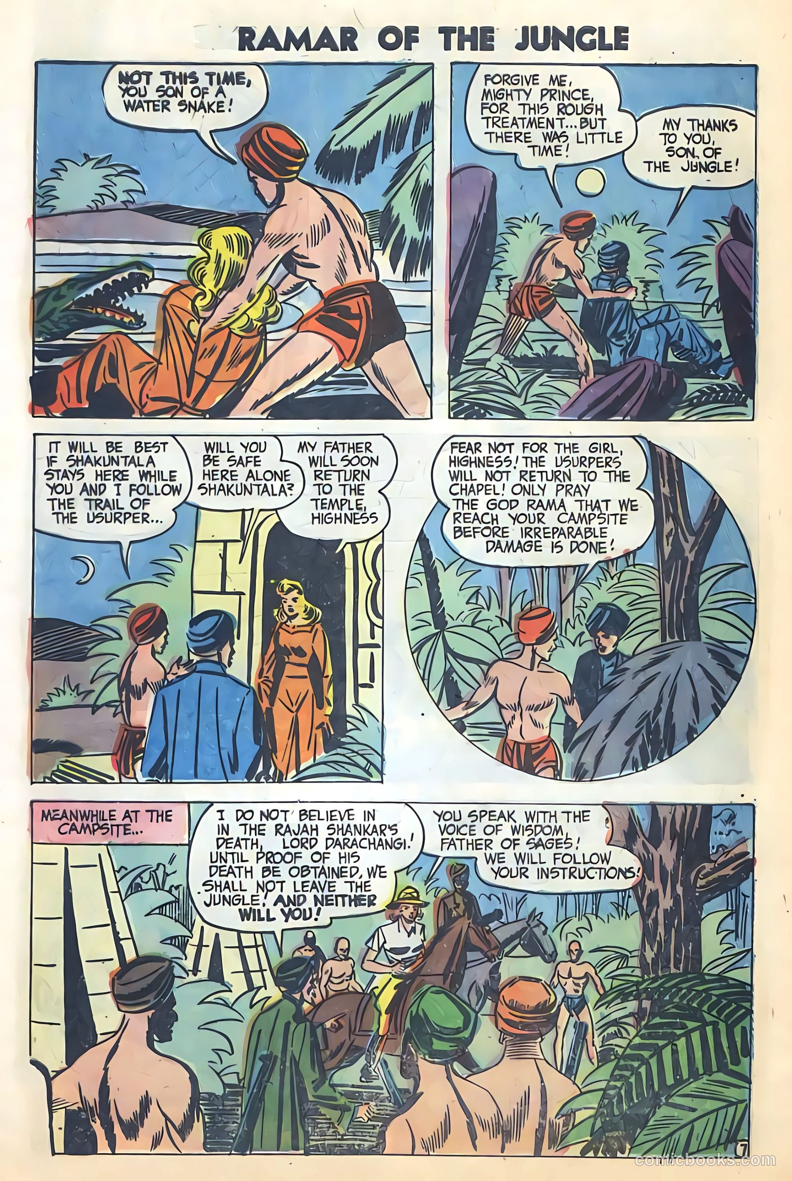 Ramar of the Jungle #2 (1955) — page 28 of 36