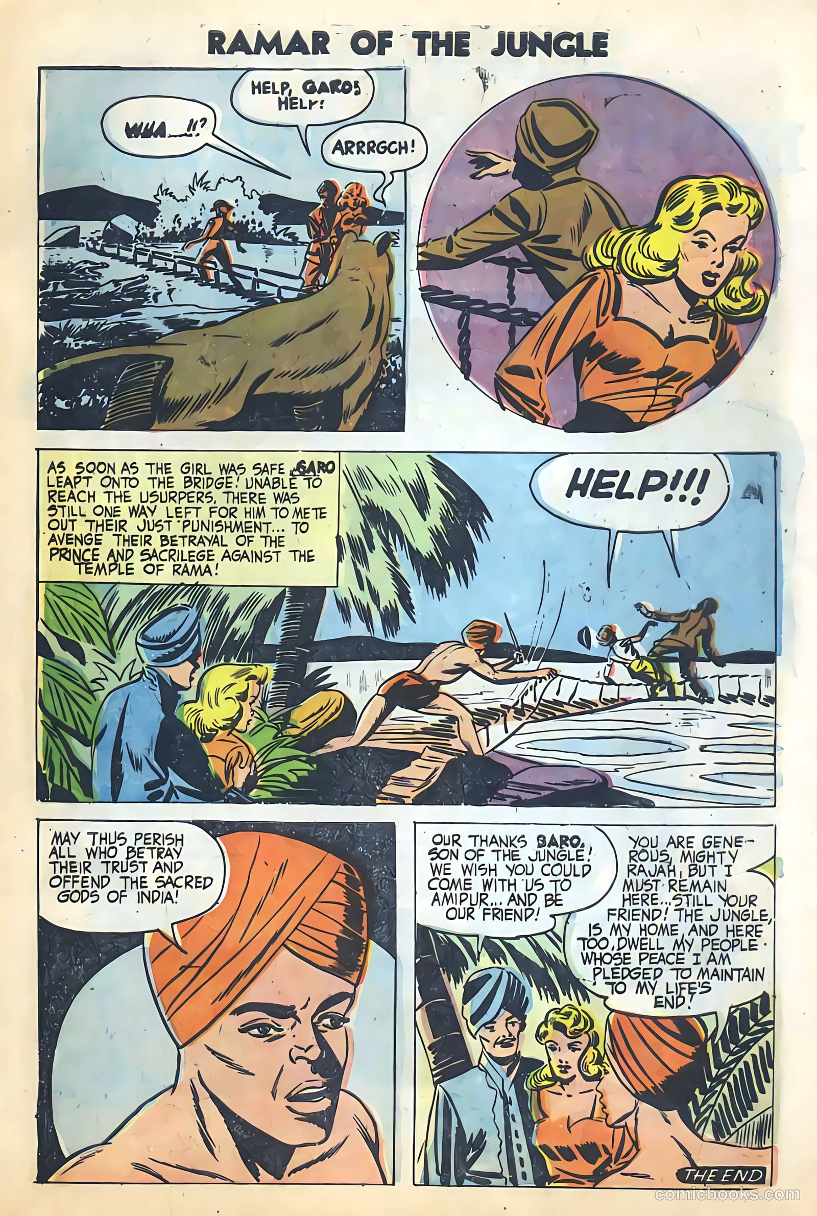 Ramar of the Jungle #2 (1955) — page 31 of 36