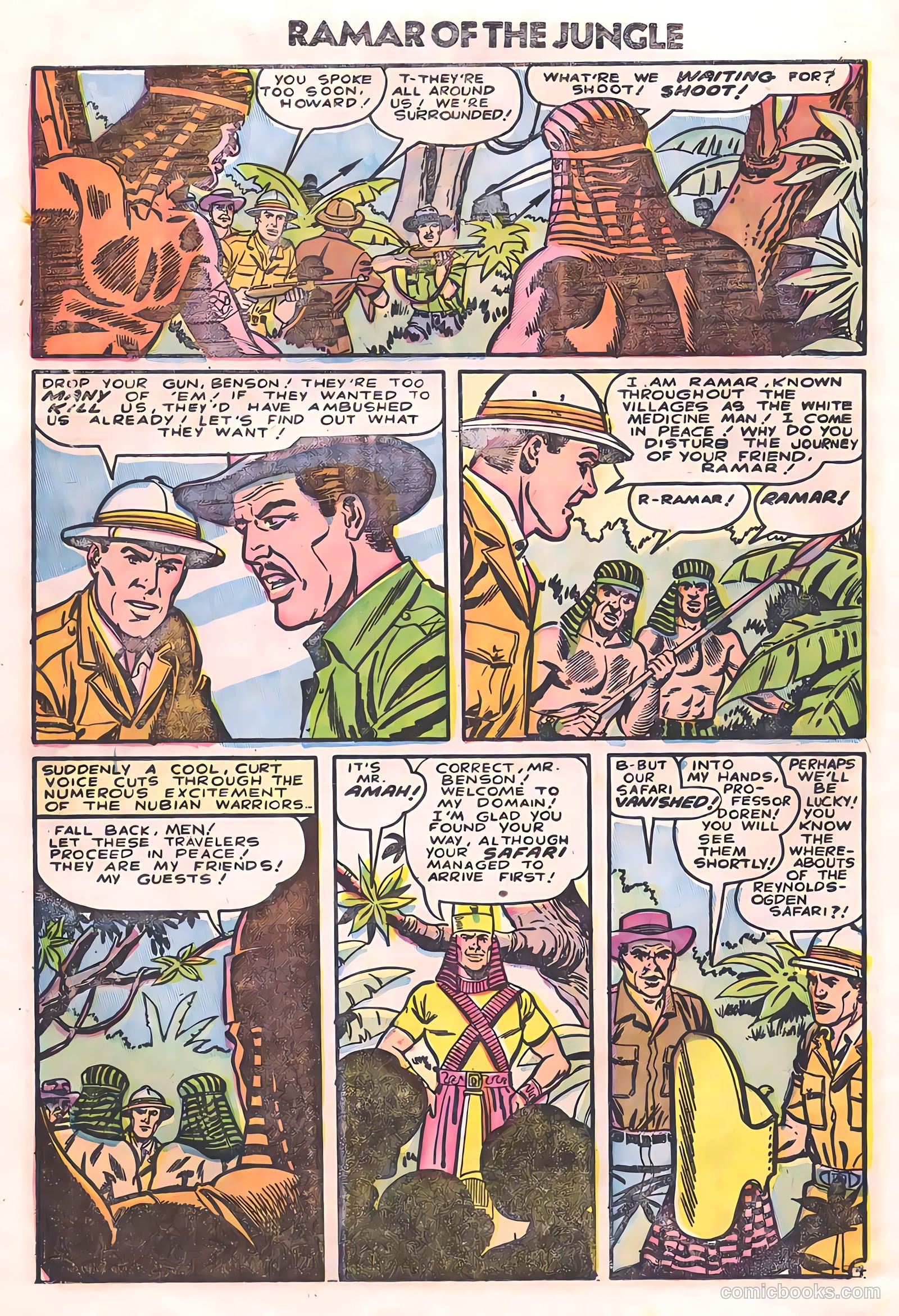 Ramar of the Jungle #3 (1956) — page 6 of 36