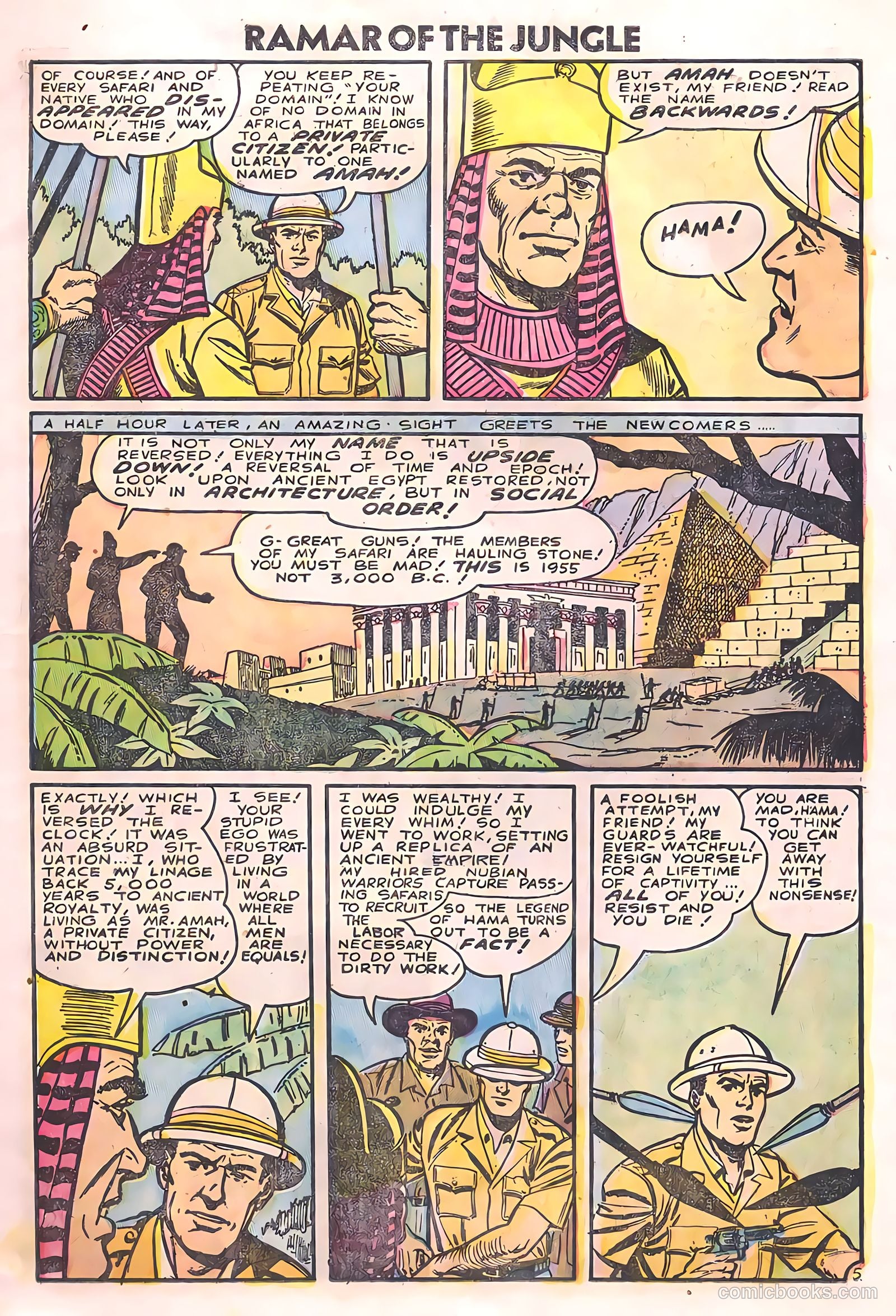 Ramar of the Jungle #3 (1956) — page 7 of 36