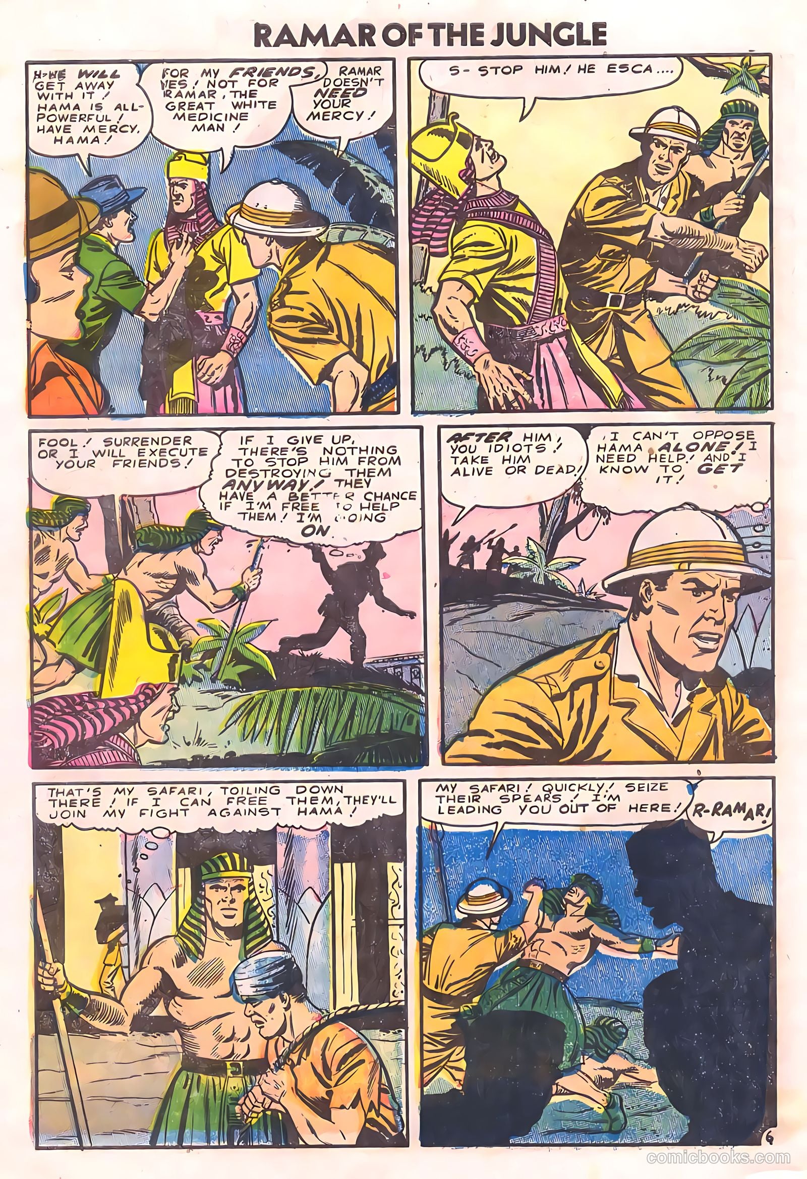 Ramar of the Jungle #3 (1956) — page 8 of 36