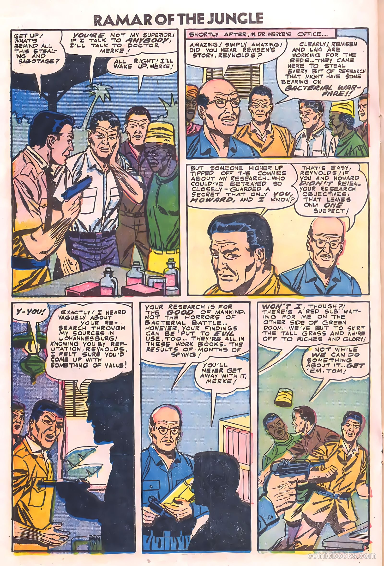 Ramar of the Jungle #3 (1956) — page 20 of 36