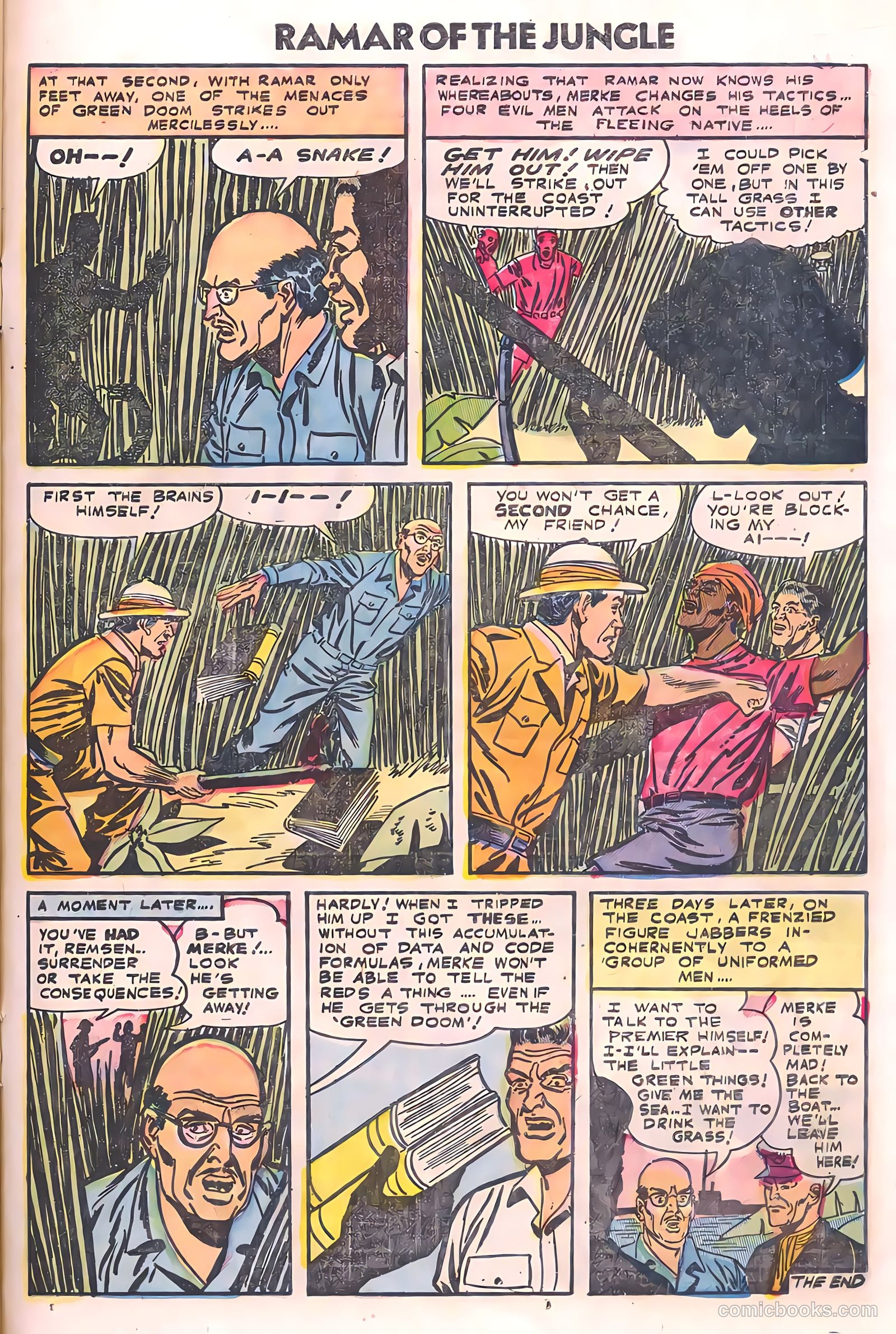 Ramar of the Jungle #3 (1956) — page 23 of 36