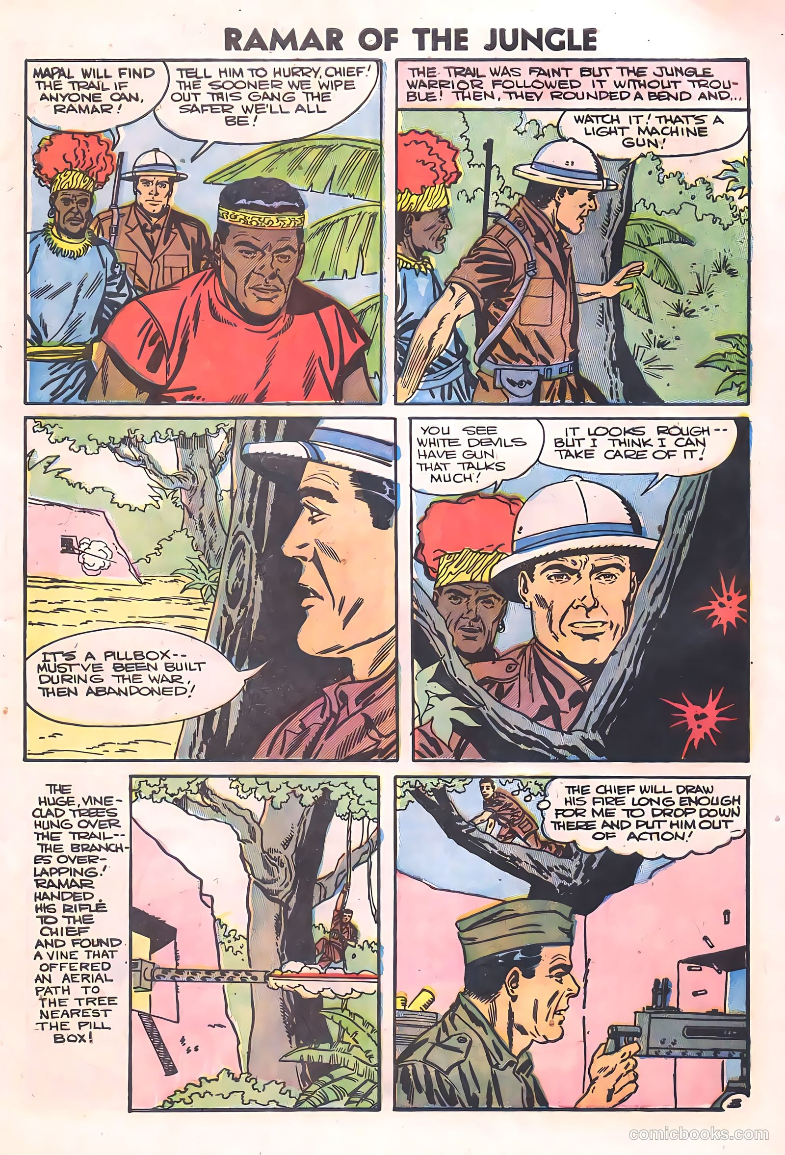 Ramar of the Jungle #4 (1956) — page 5 of 36
