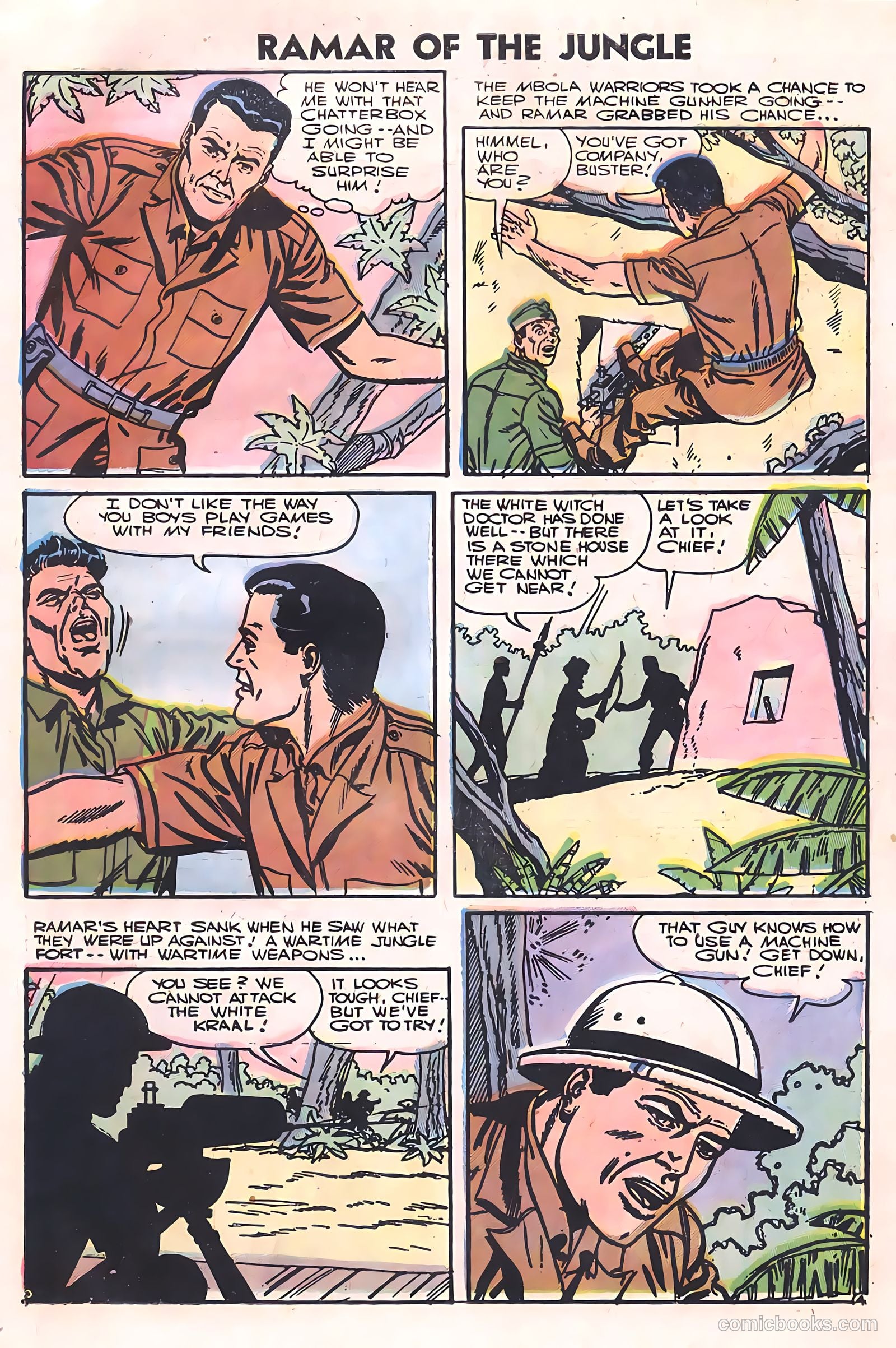 Ramar of the Jungle #4 (1956) — page 6 of 36