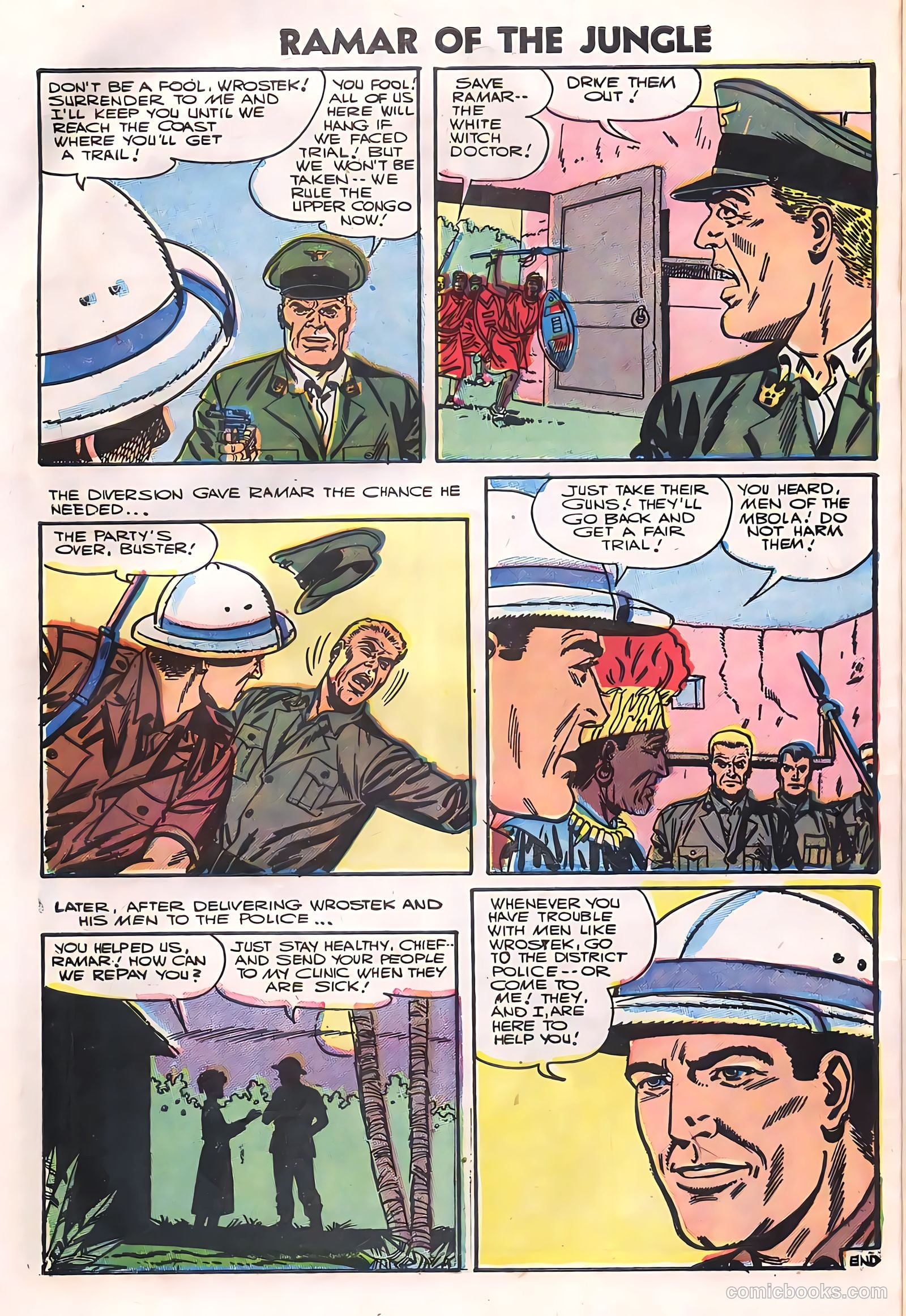 Ramar of the Jungle #4 (1956) — page 8 of 36