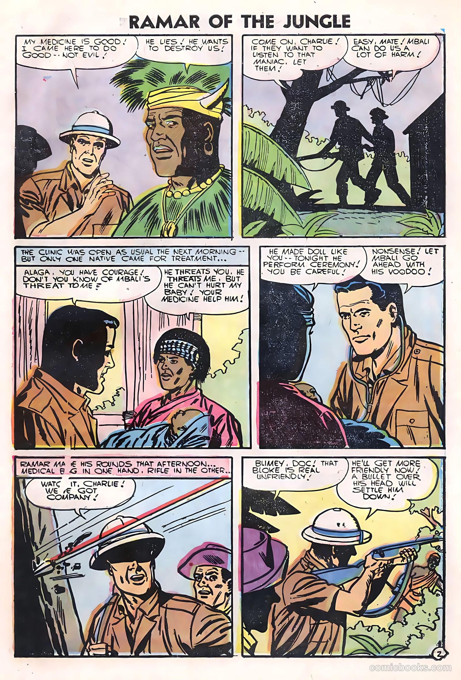 Ramar of the Jungle #4 (1956) — page 10 of 36