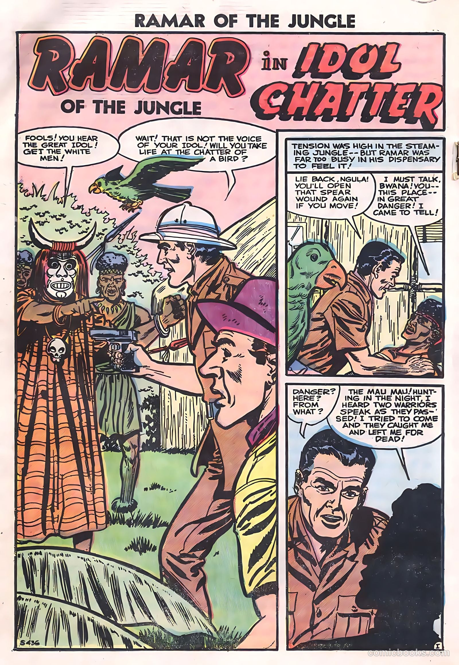 Ramar of the Jungle #4 (1956) — page 18 of 36