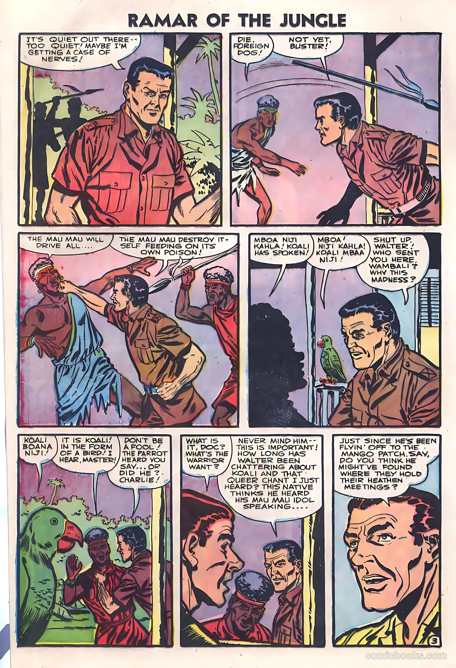 Ramar of the Jungle #4 (1956) — page 20 of 36