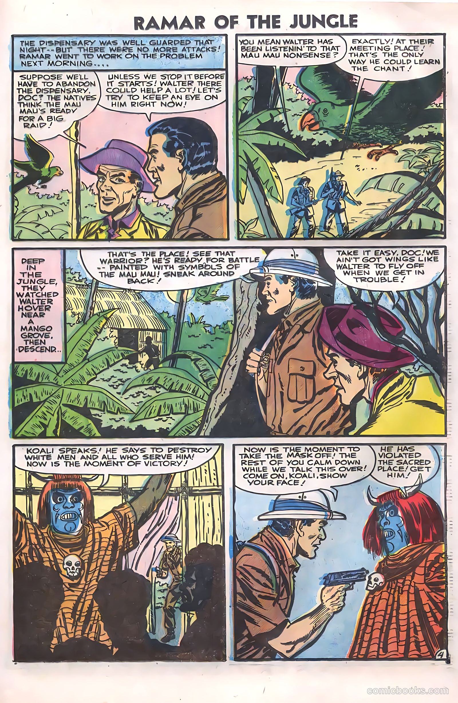 Ramar of the Jungle #4 (1956) — page 21 of 36