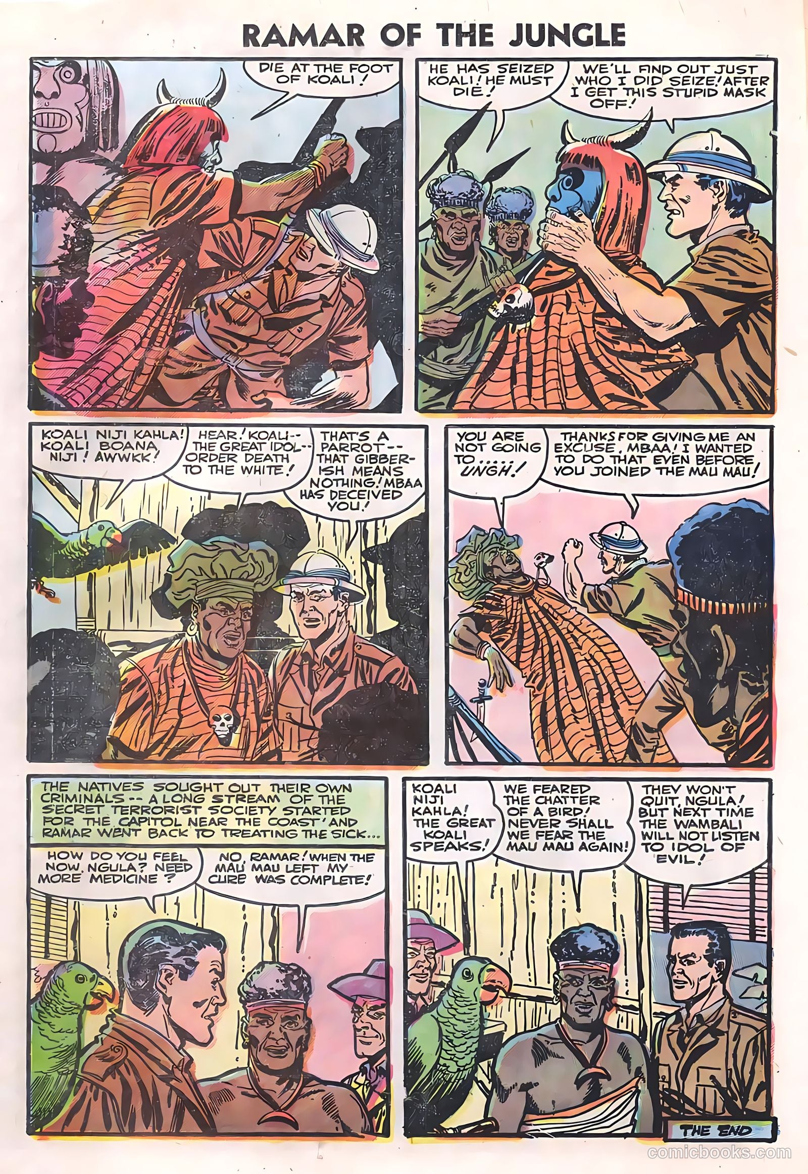 Ramar of the Jungle #4 (1956) — page 22 of 36