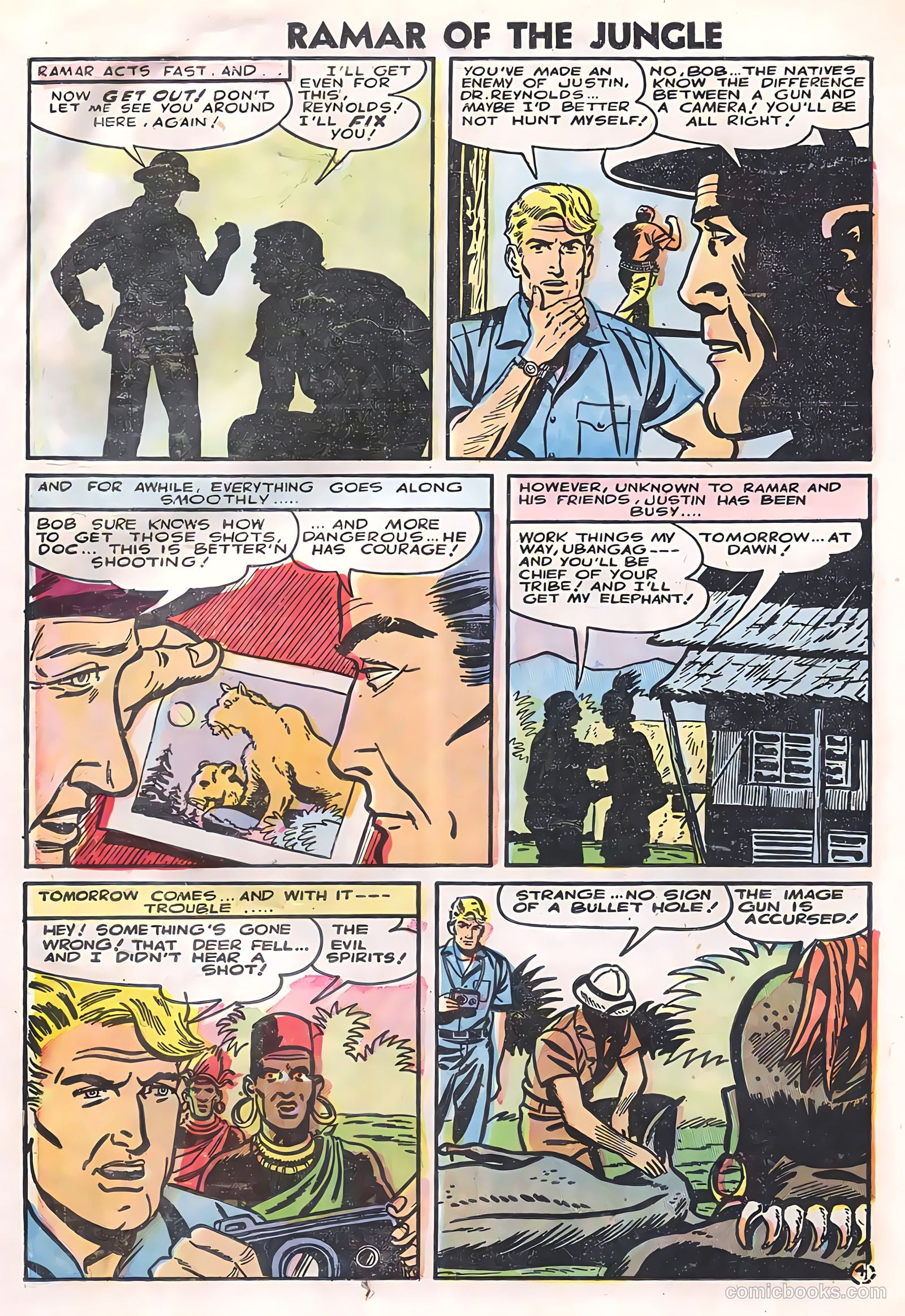 Ramar of the Jungle #4 (1956) — page 26 of 36