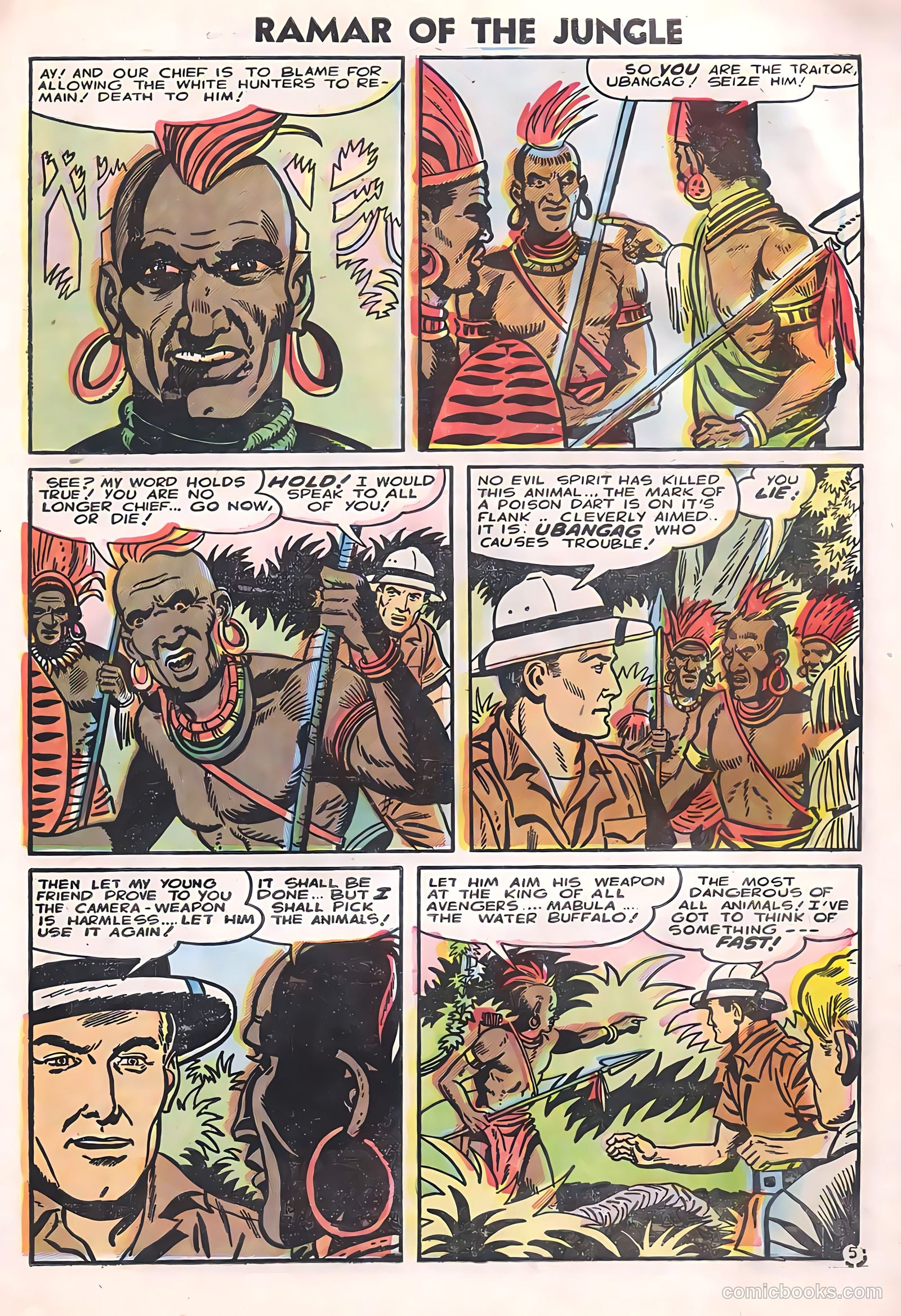Ramar of the Jungle #4 (1956) — page 27 of 36