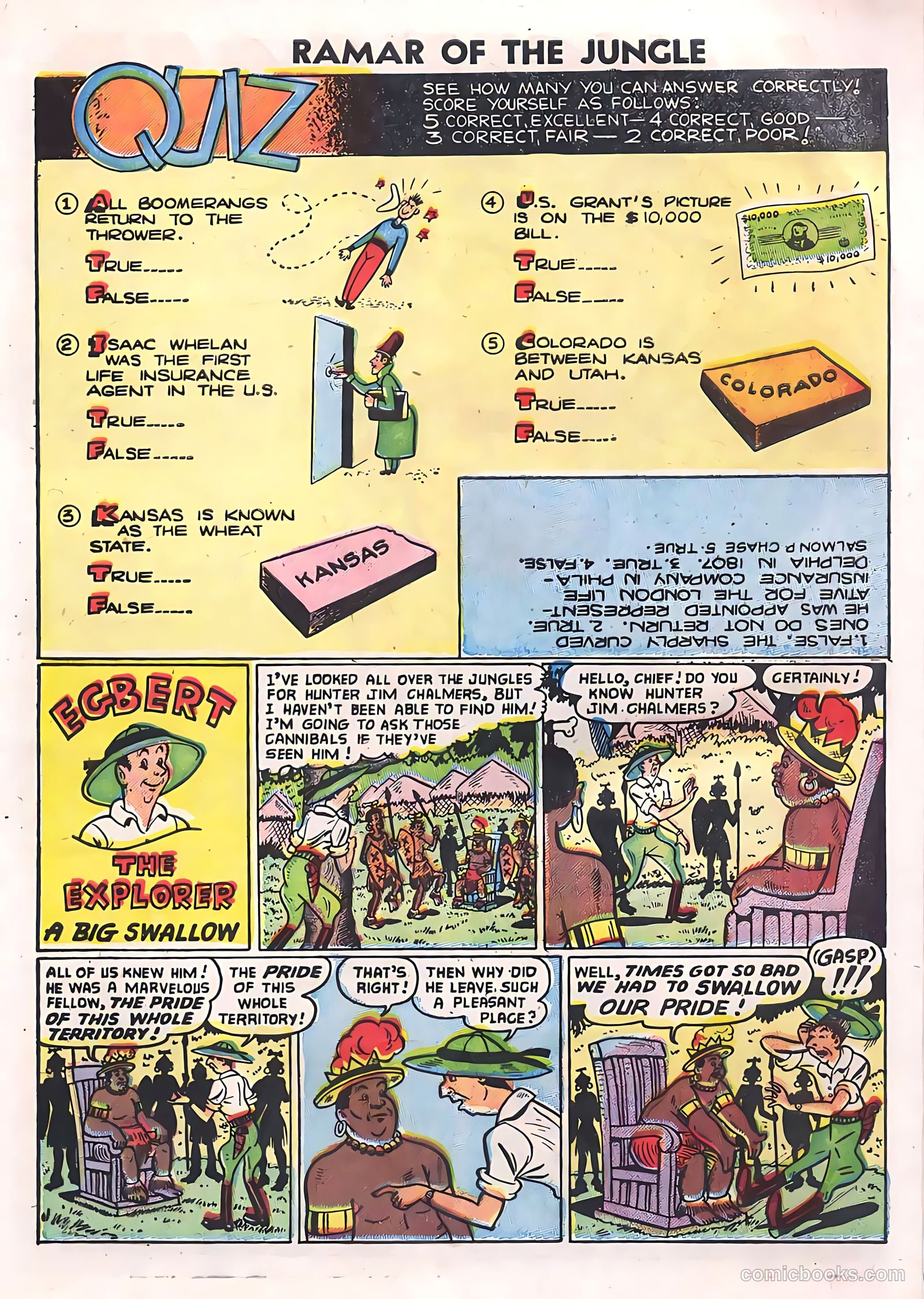 Ramar of the Jungle #4 (1956) — page 29 of 36
