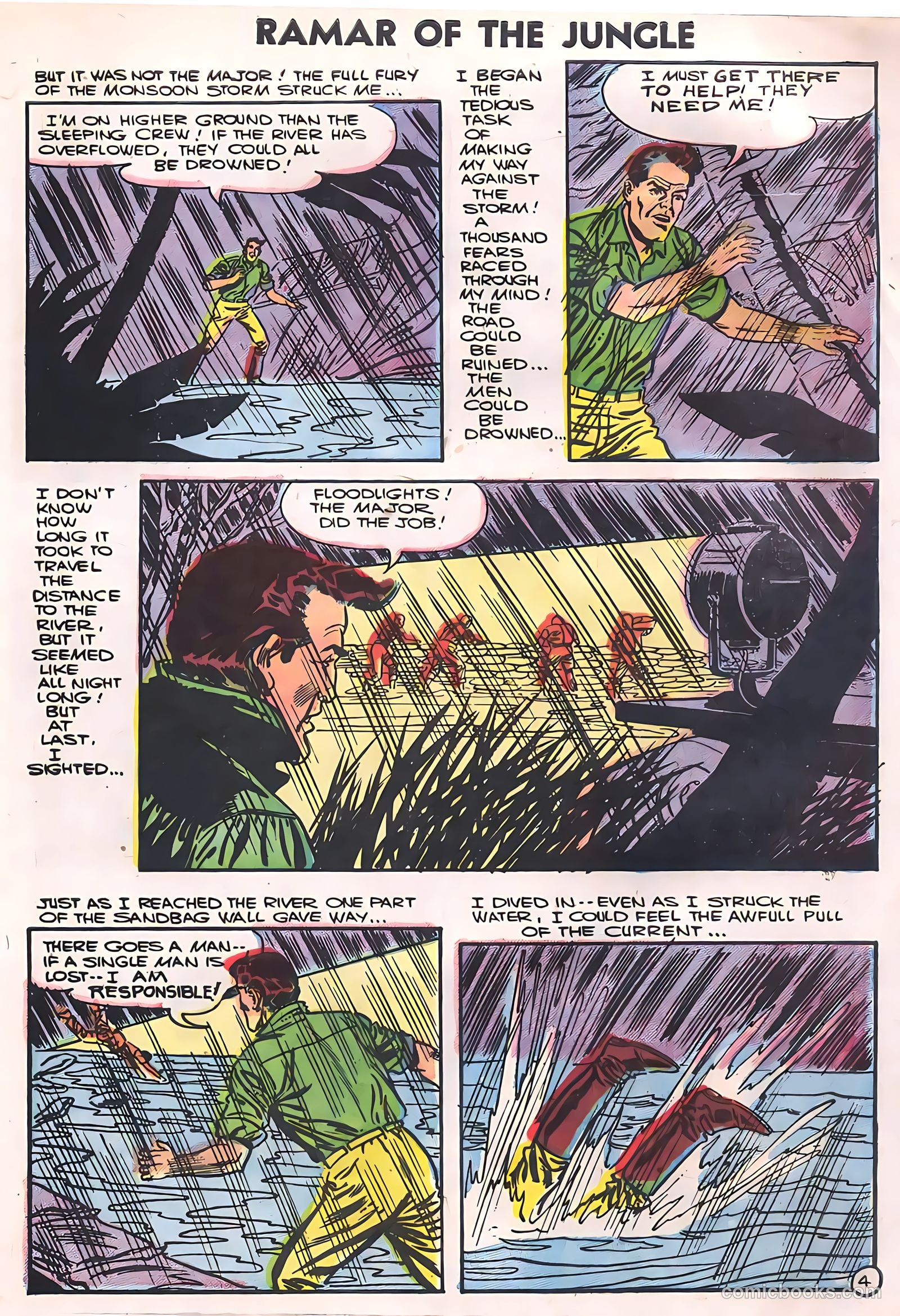 Ramar of the Jungle #4 (1956) — page 33 of 36