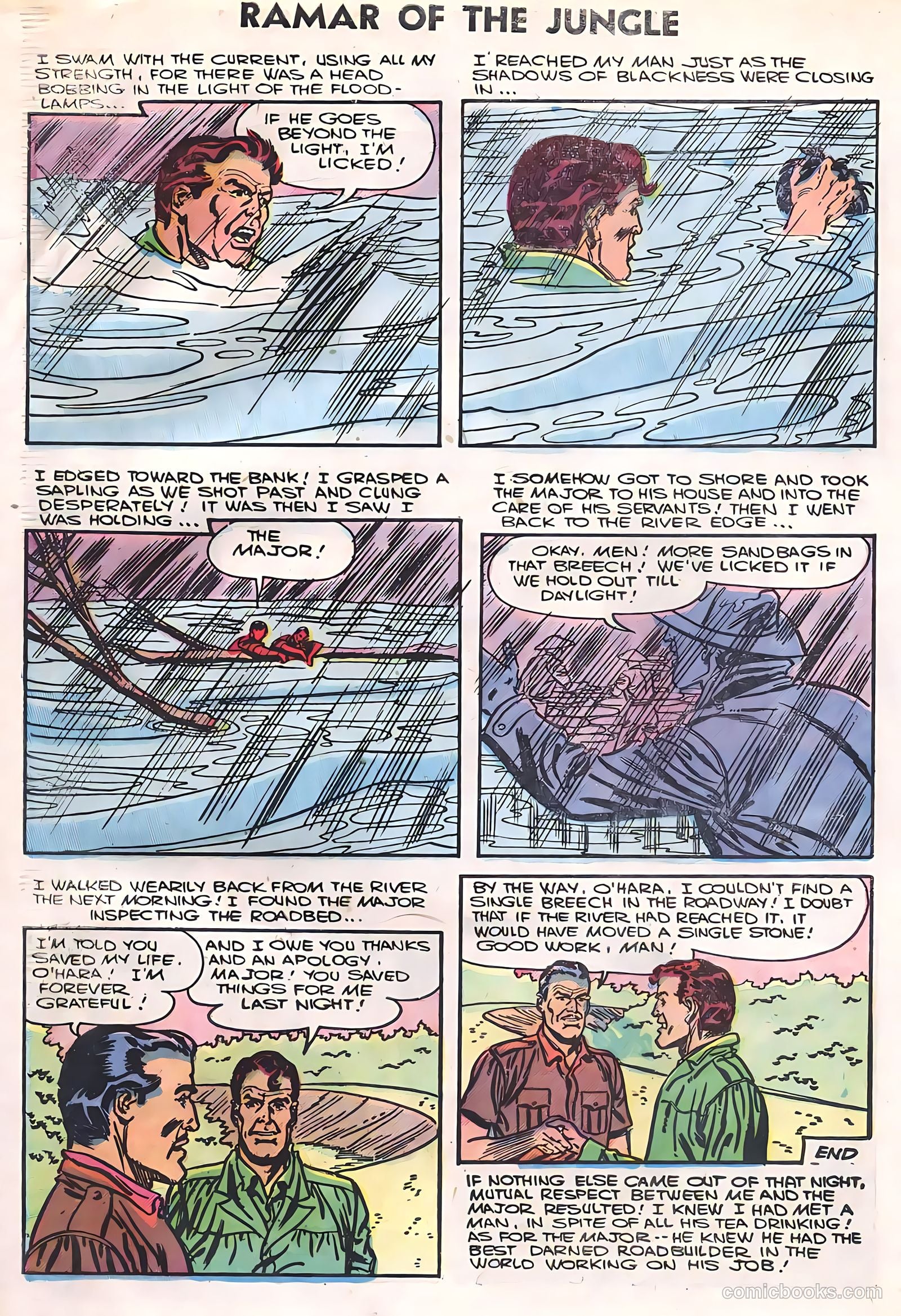 Ramar of the Jungle #4 (1956) — page 34 of 36