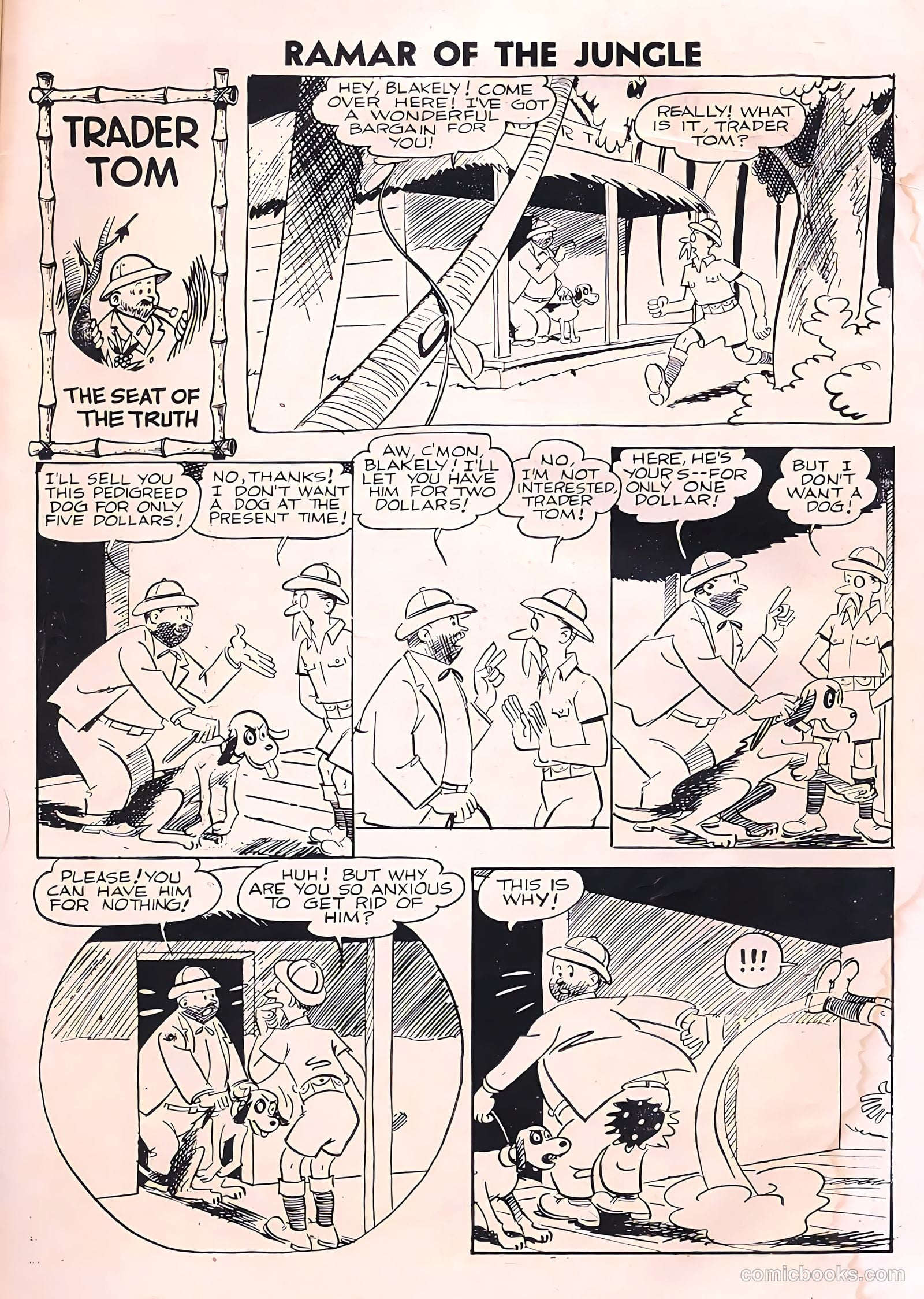 Ramar of the Jungle #4 (1956) — page 35 of 36
