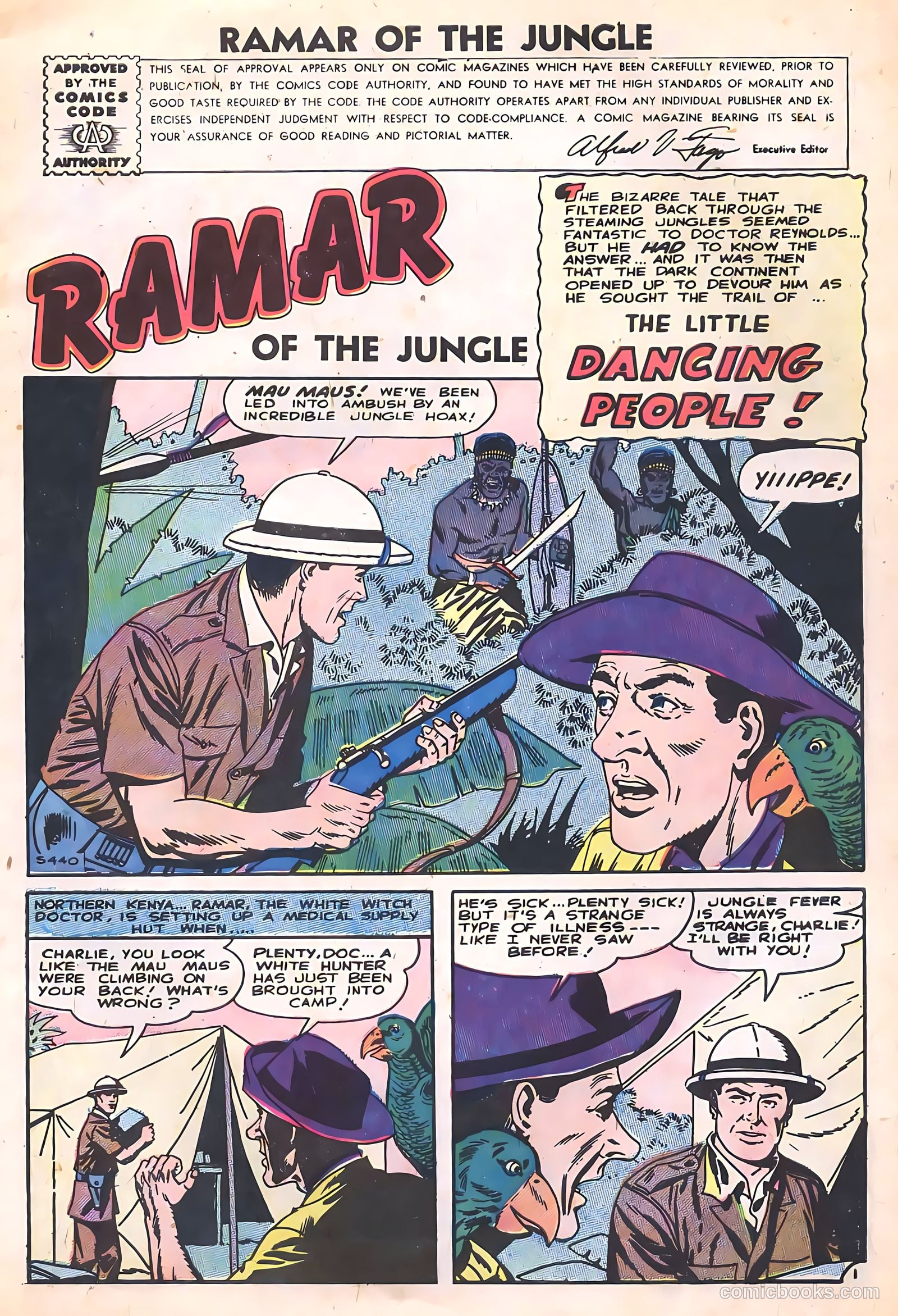 Ramar of the Jungle #5 (1956) — page 3 of 36