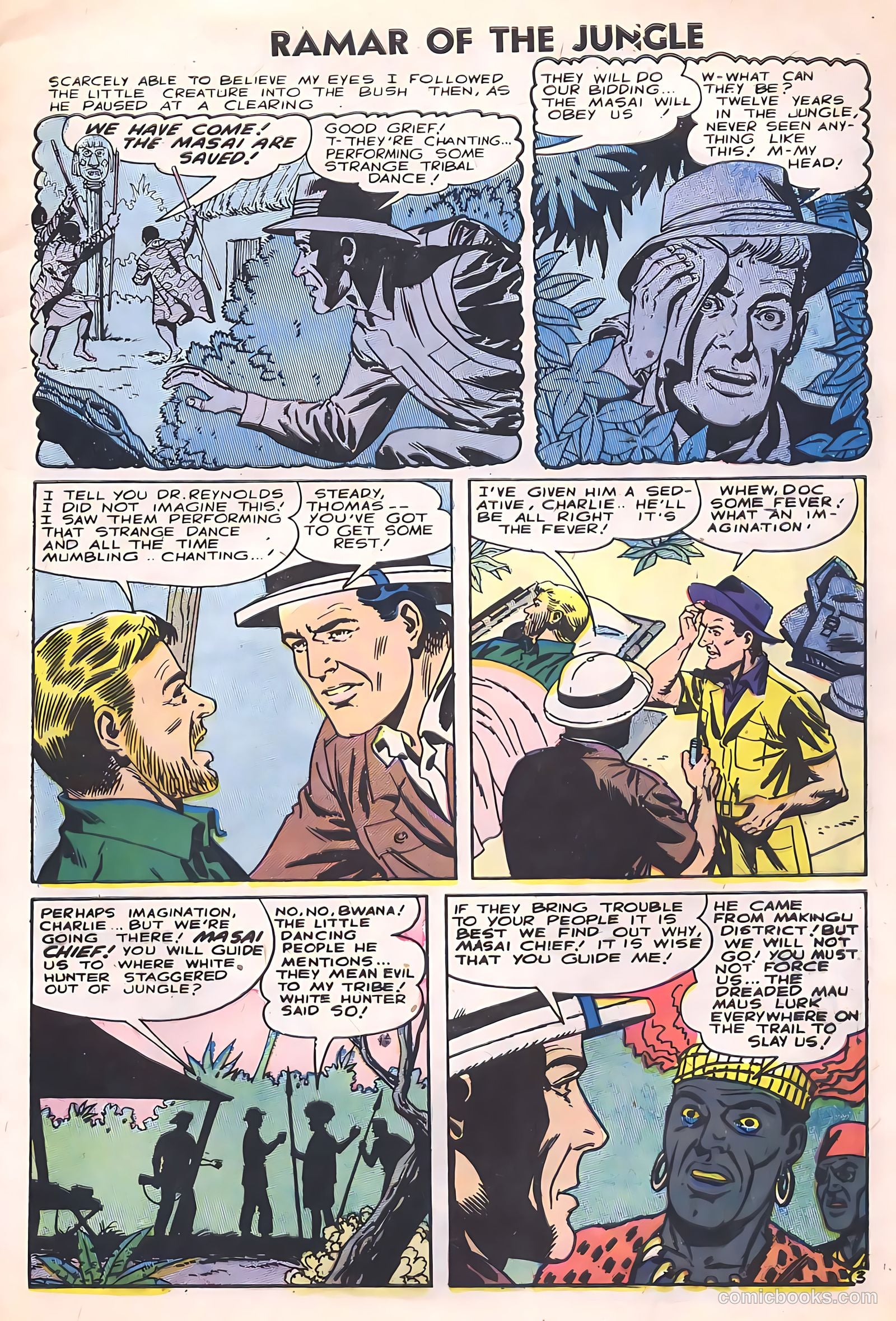 Ramar of the Jungle #5 (1956) — page 5 of 36