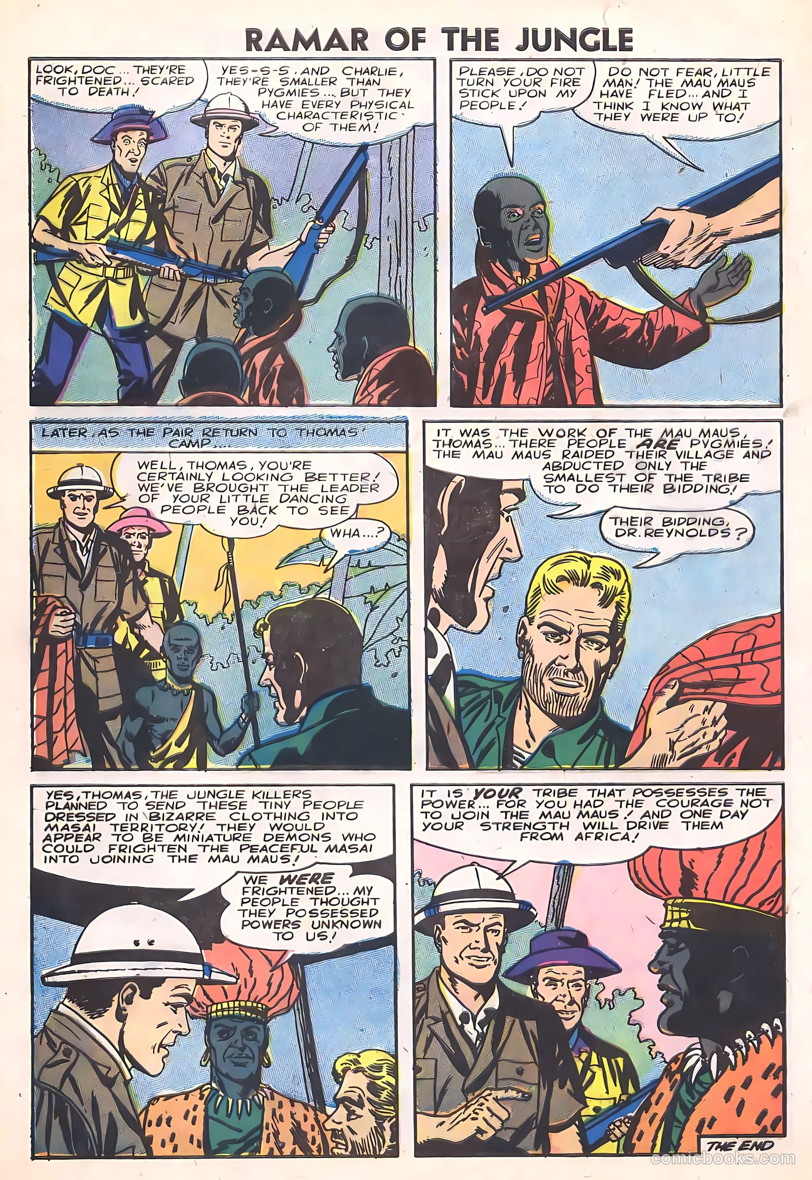 Ramar of the Jungle #5 (1956) — page 8 of 36