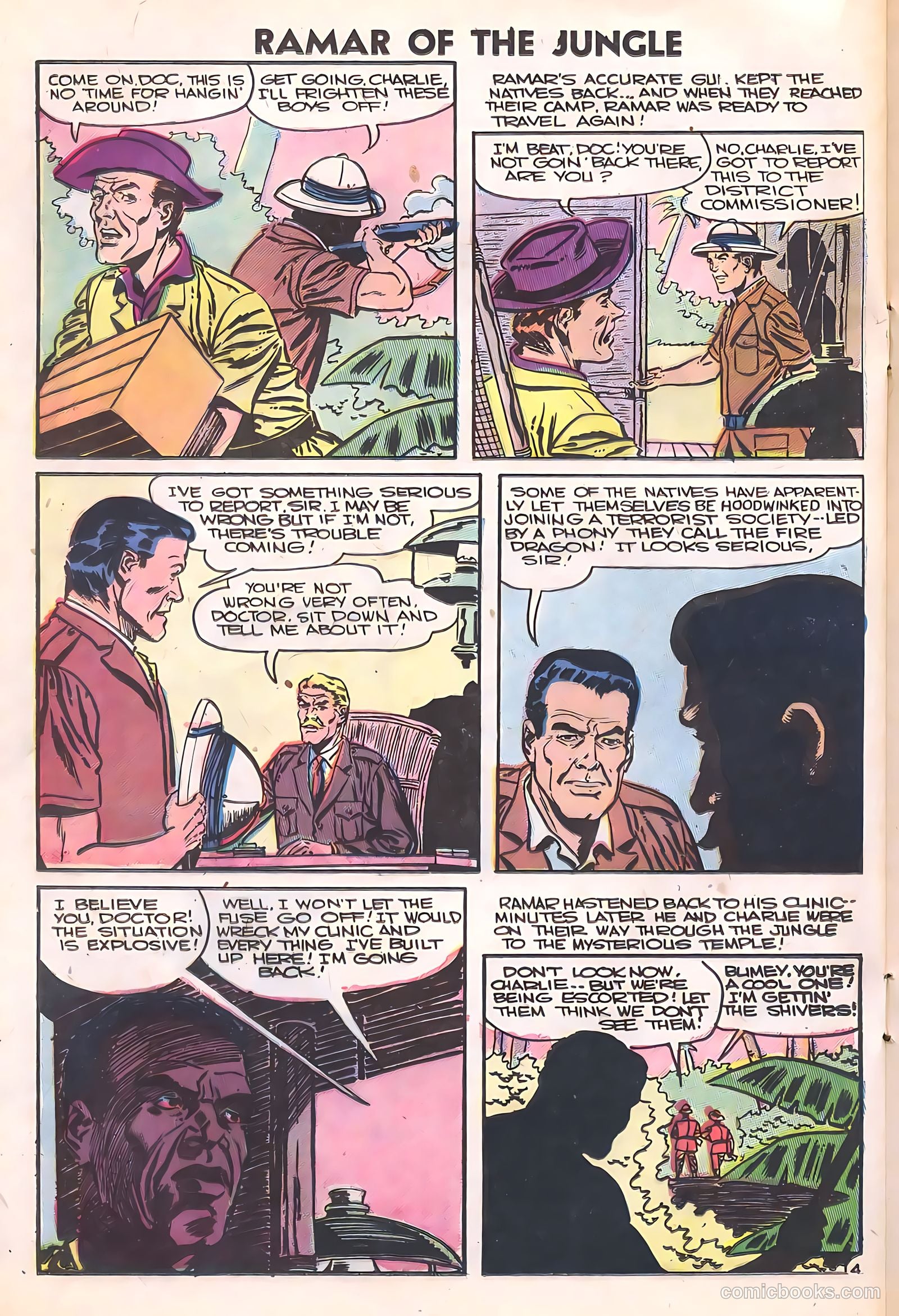 Ramar of the Jungle #5 (1956) — page 20 of 36