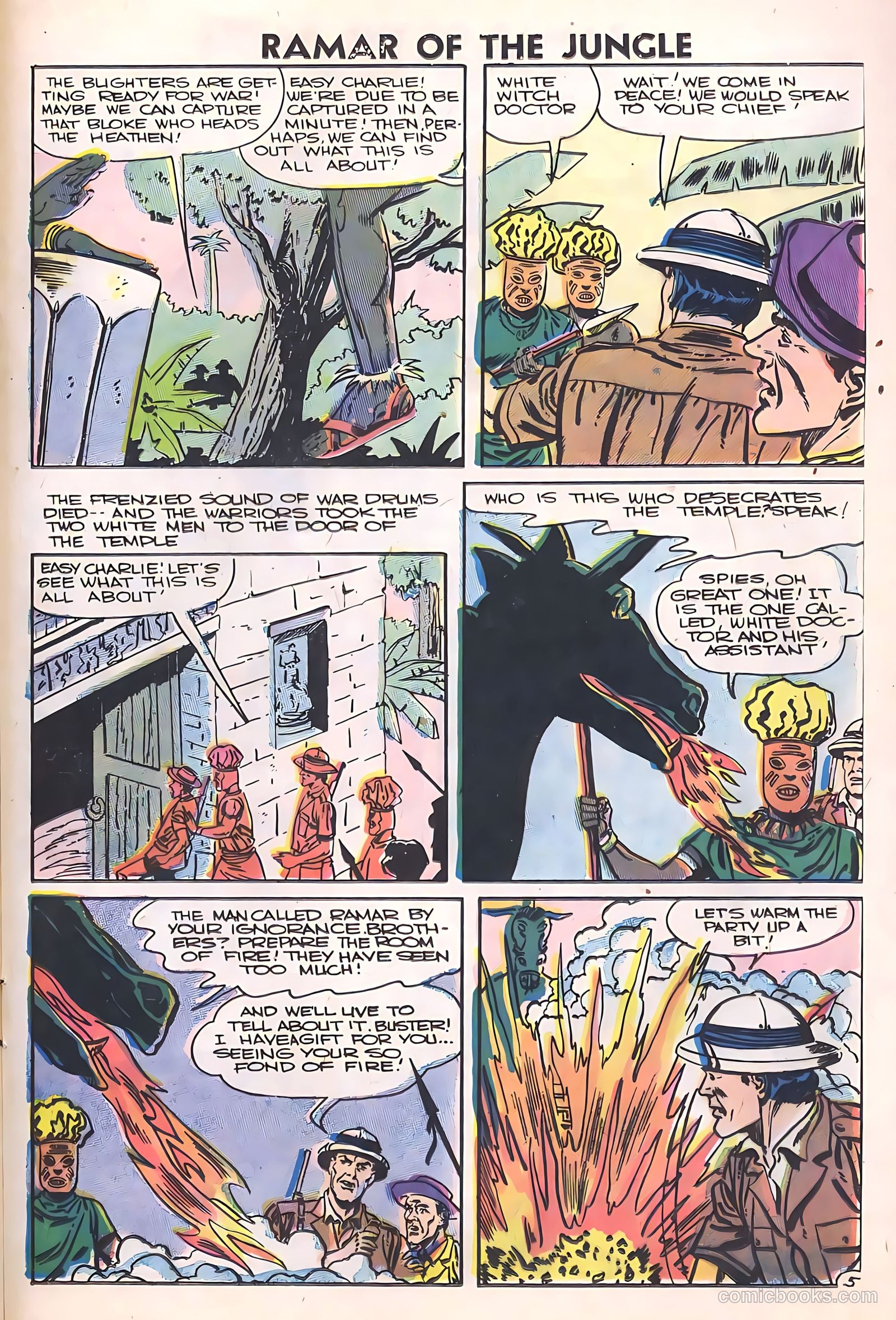 Ramar of the Jungle #5 (1956) — page 21 of 36