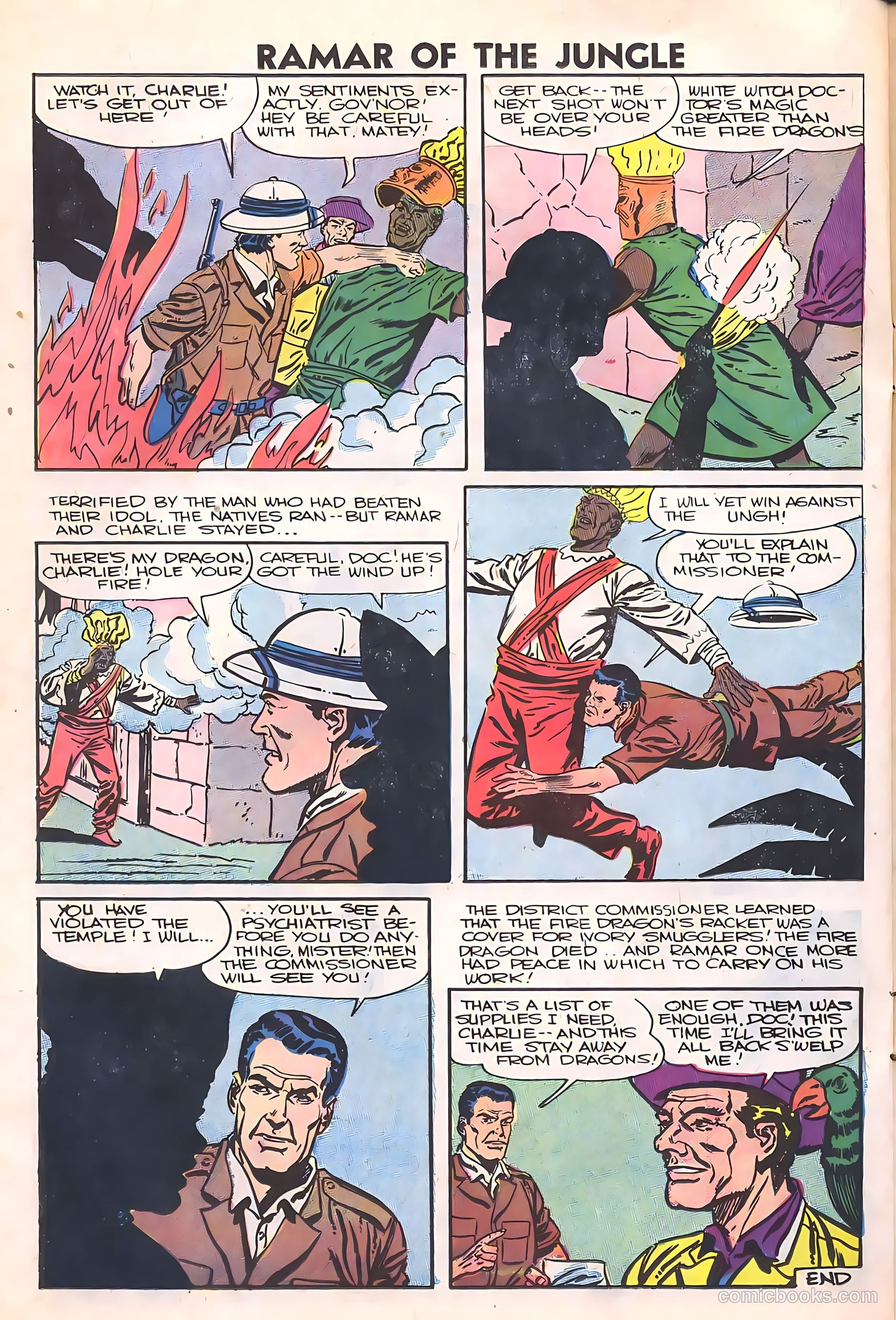 Ramar of the Jungle #5 (1956) — page 22 of 36