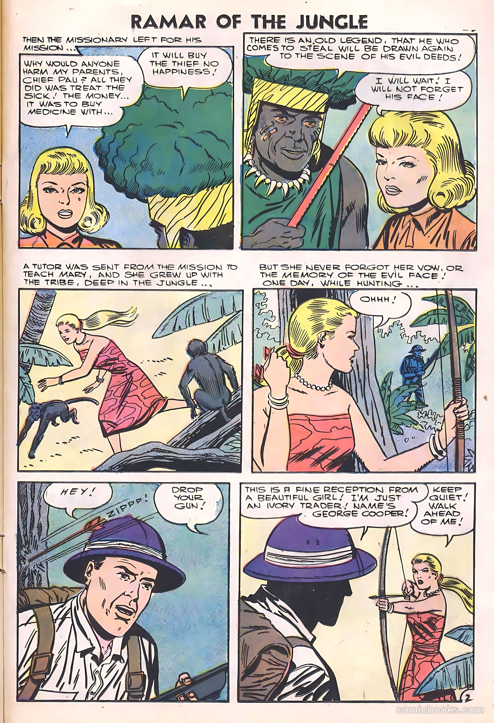 Ramar of the Jungle #5 (1956) — page 25 of 36
