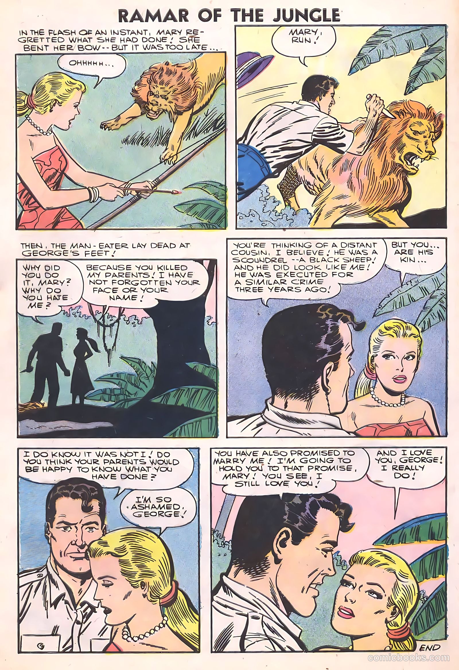 Ramar of the Jungle #5 (1956) — page 28 of 36