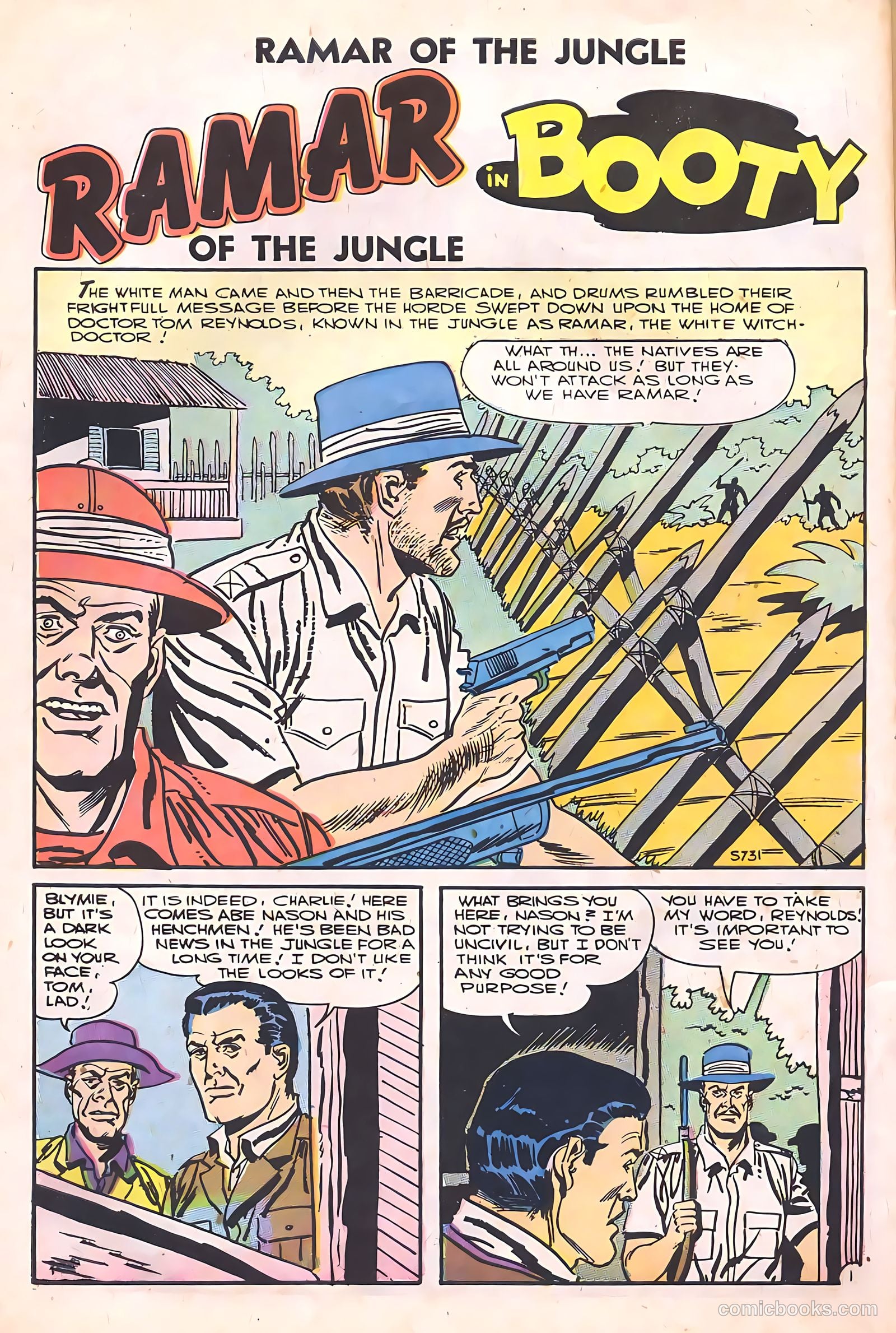 Ramar of the Jungle #5 (1956) — page 30 of 36
