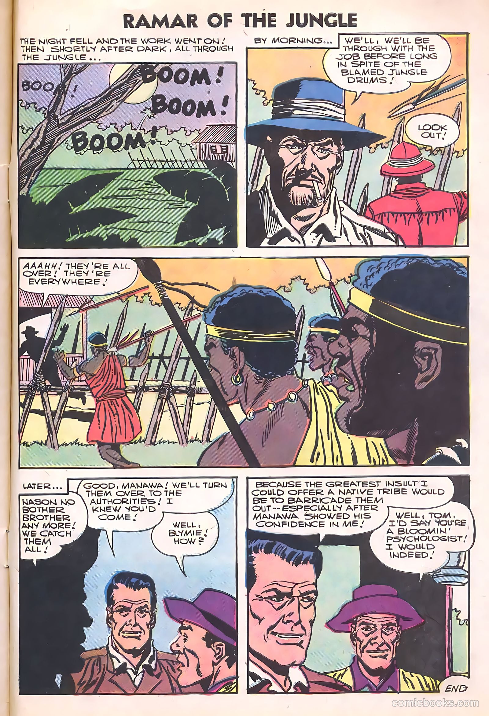 Ramar of the Jungle #5 (1956) — page 33 of 36