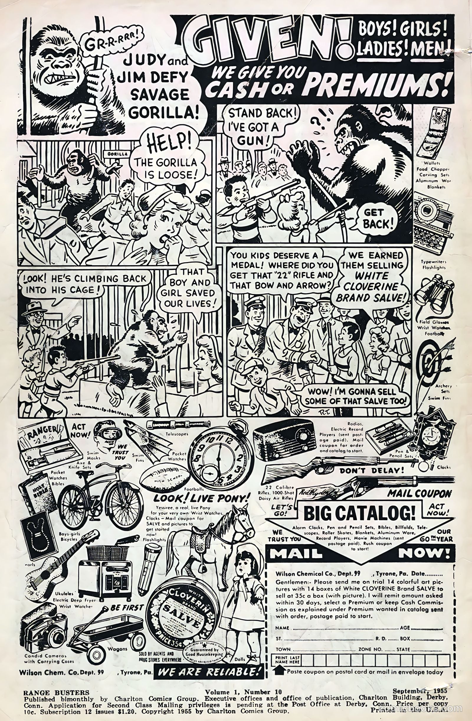 Range Busters #10 (1955) — page 2 of 36