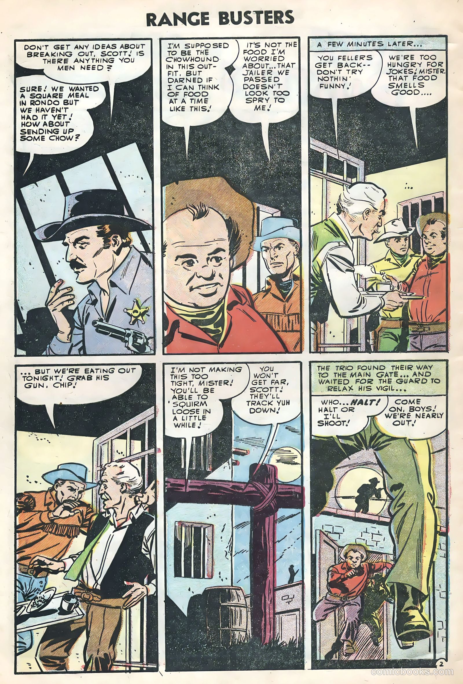 Range Busters #10 (1955) — page 4 of 36