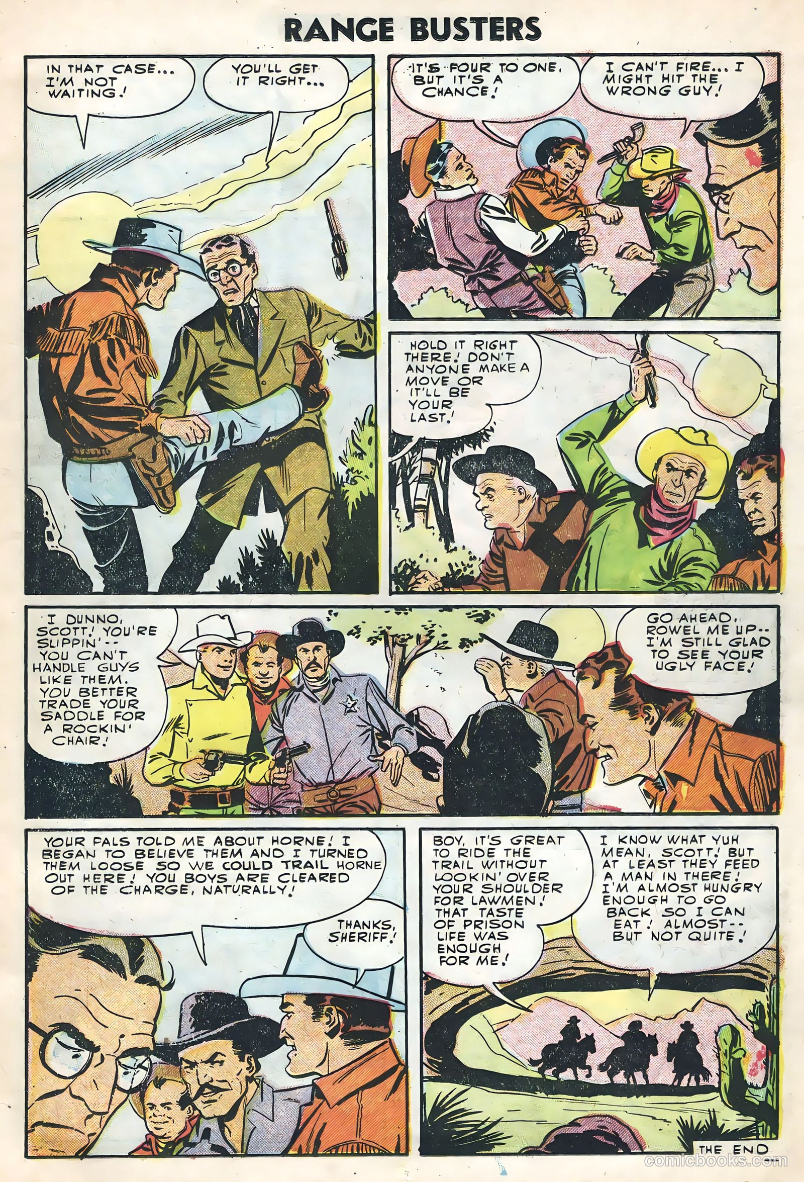 Range Busters #10 (1955) — page 11 of 36
