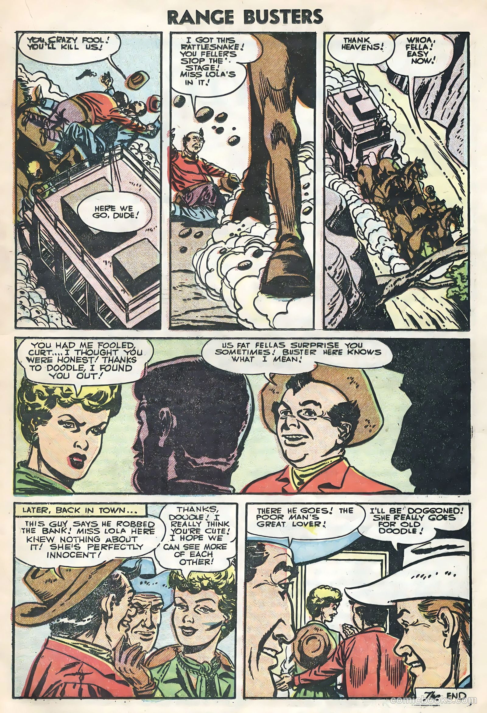 Range Busters #10 (1955) — page 17 of 36