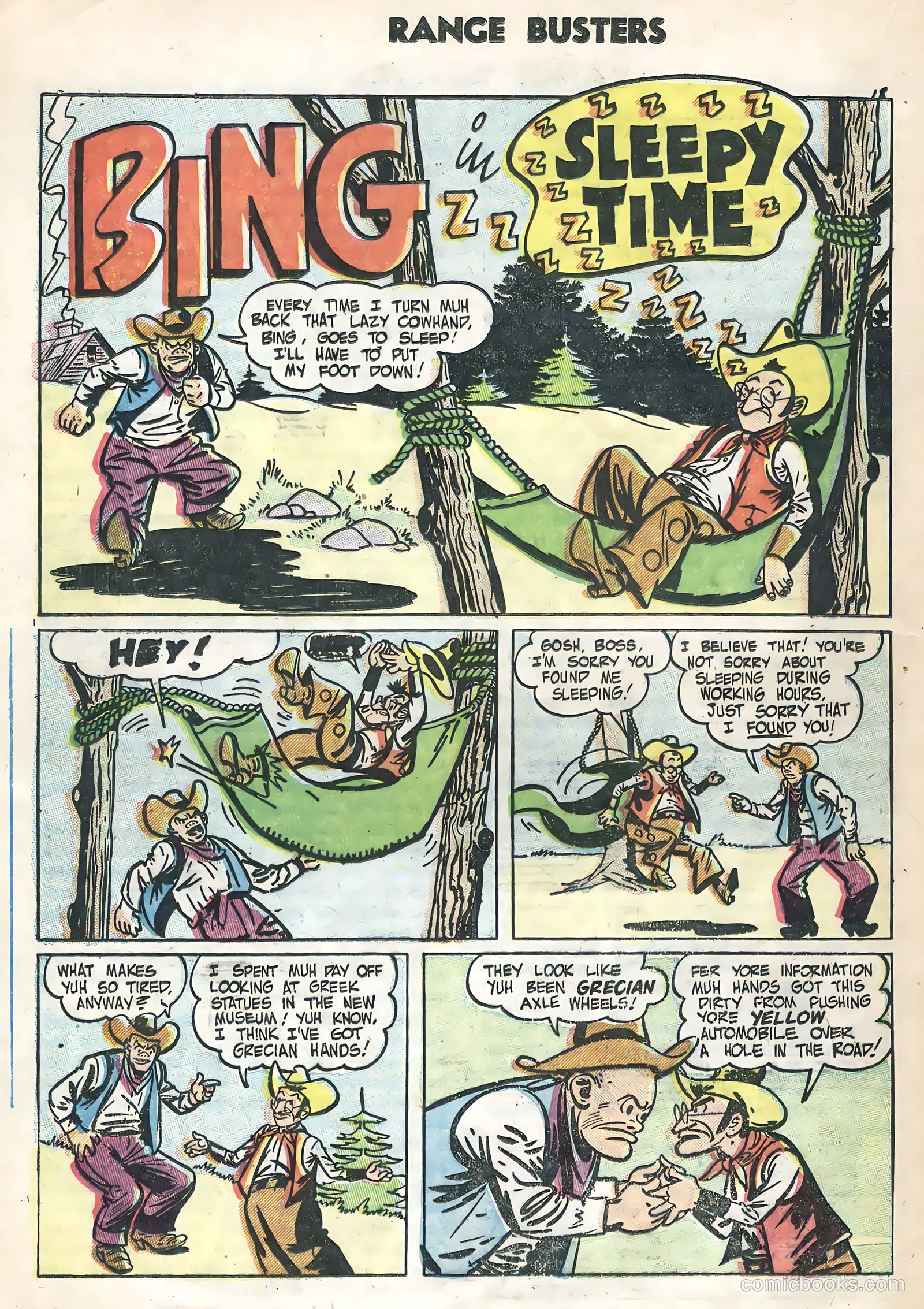 Range Busters #10 (1955) — page 20 of 36