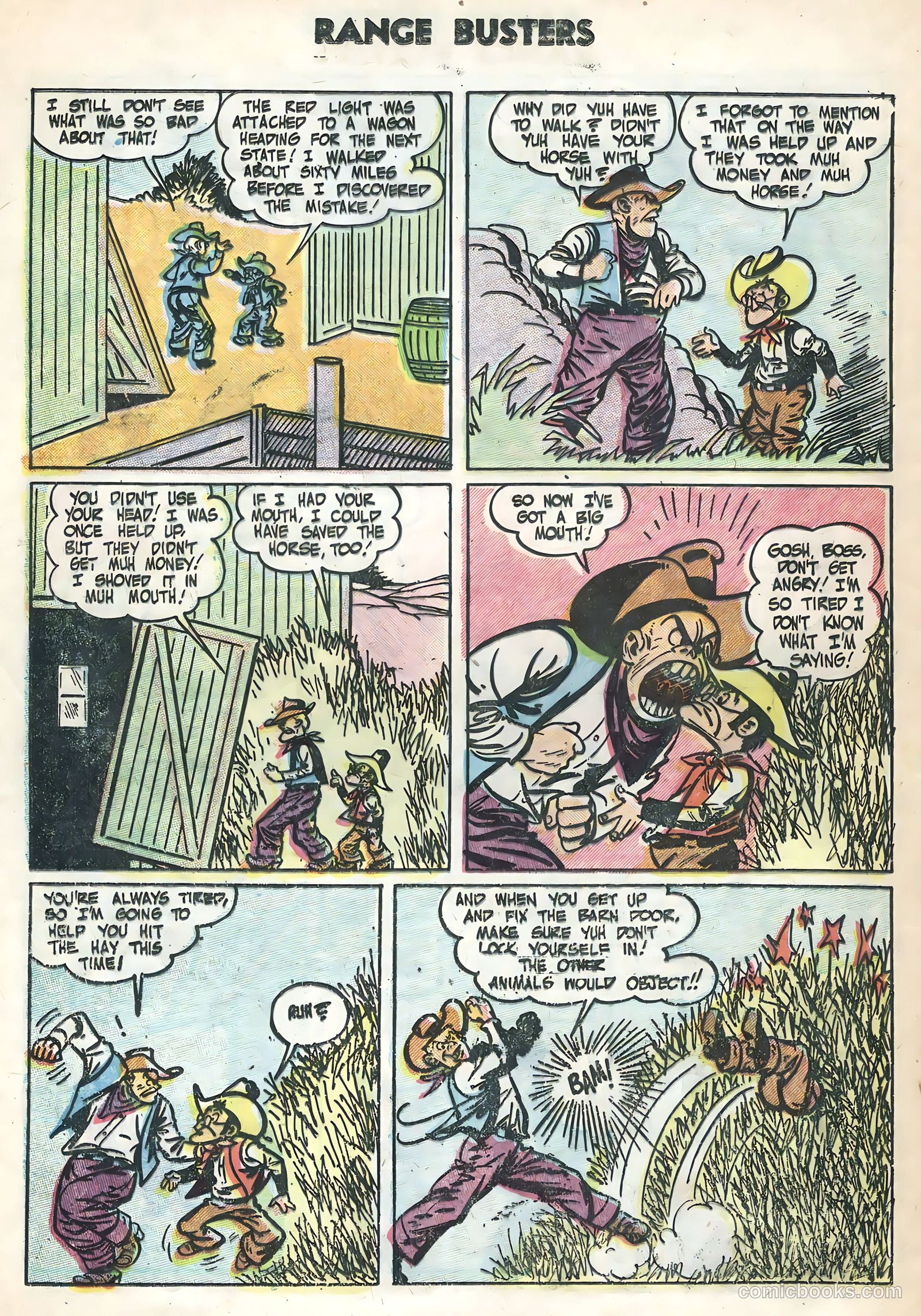 Range Busters #10 (1955) — page 24 of 36