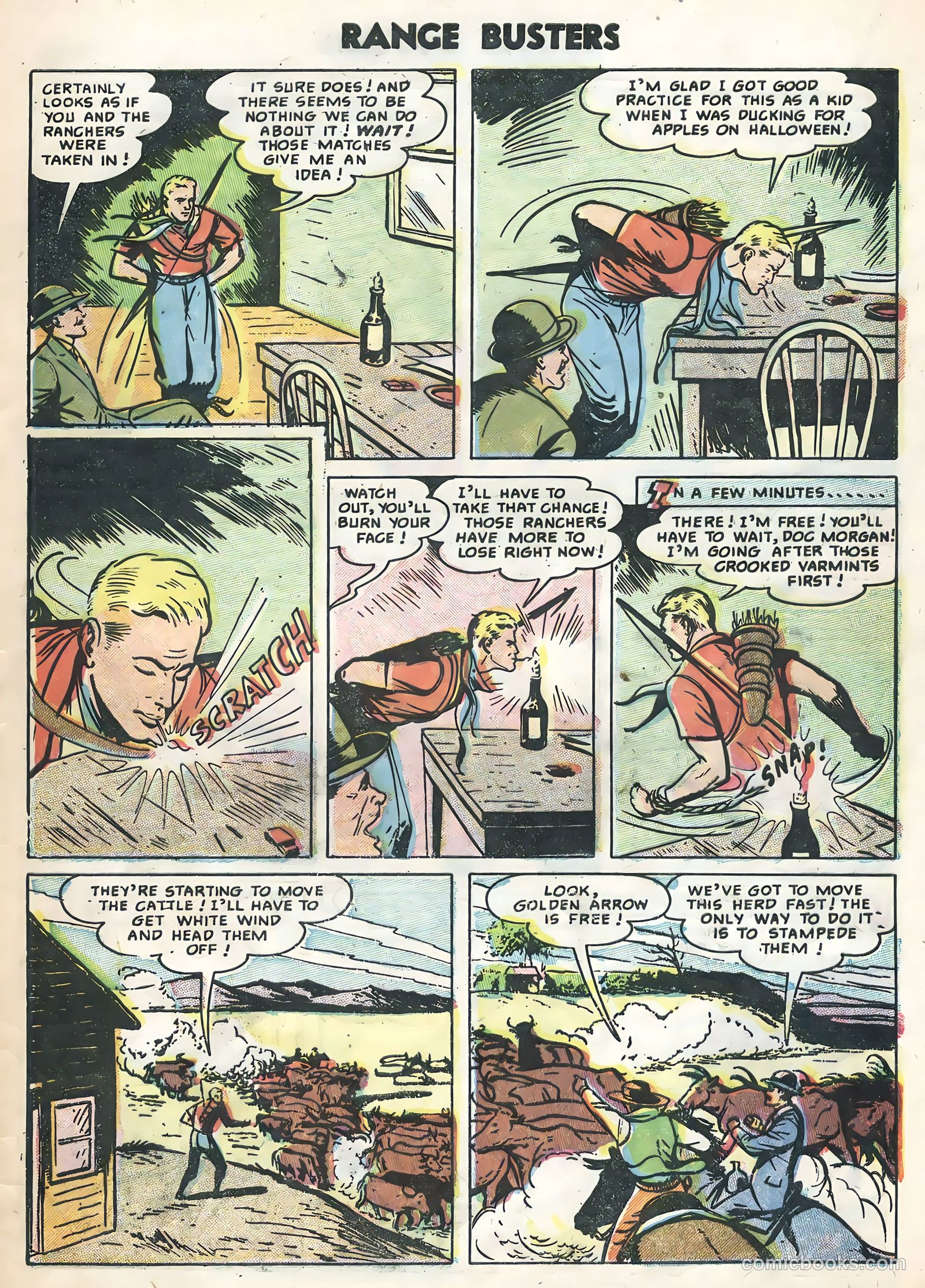Range Busters #10 (1955) — page 29 of 36